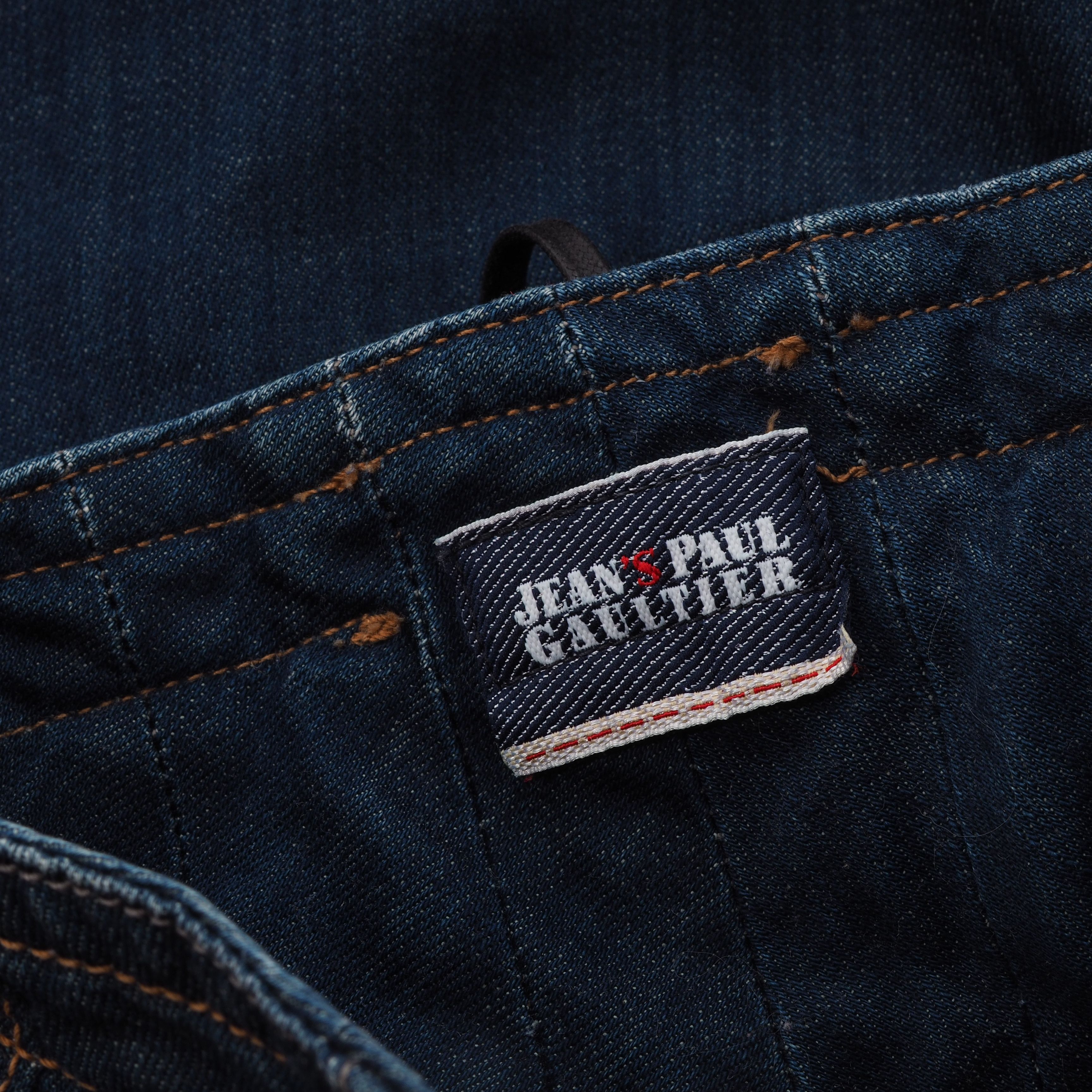 Jean Paul Gaultier Jean Paul Gaultier Vintage Corset Lace Up Denim Jeans Size 26" / US 2 / IT 38 - 4 Thumbnail
