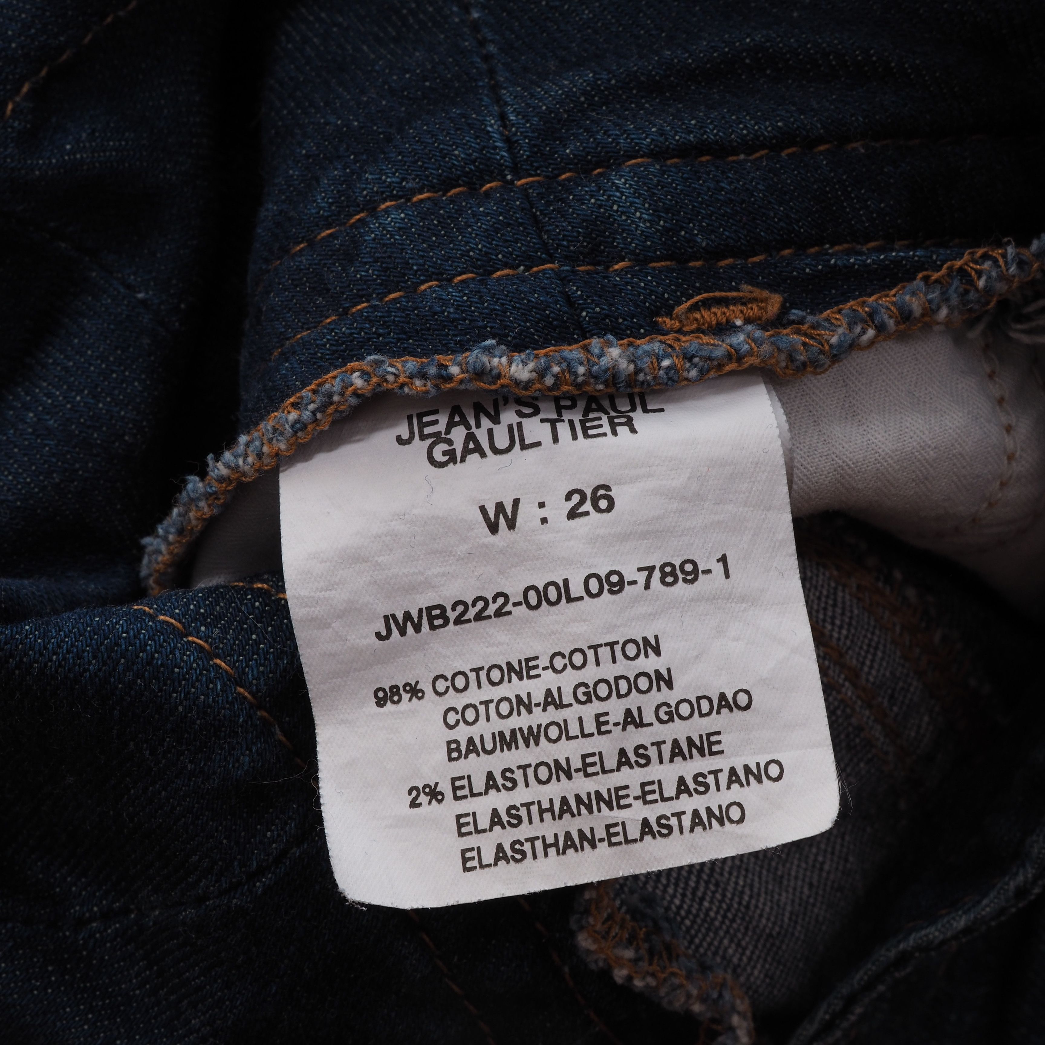Jean Paul Gaultier Jean Paul Gaultier Vintage Corset Lace Up Denim Jeans Size 26" / US 2 / IT 38 - 5 Thumbnail