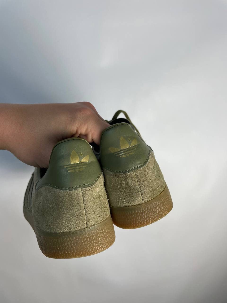 Adidas OG Adidas Gazelle Olive green Size US 9 / EU 42 - 3 Thumbnail