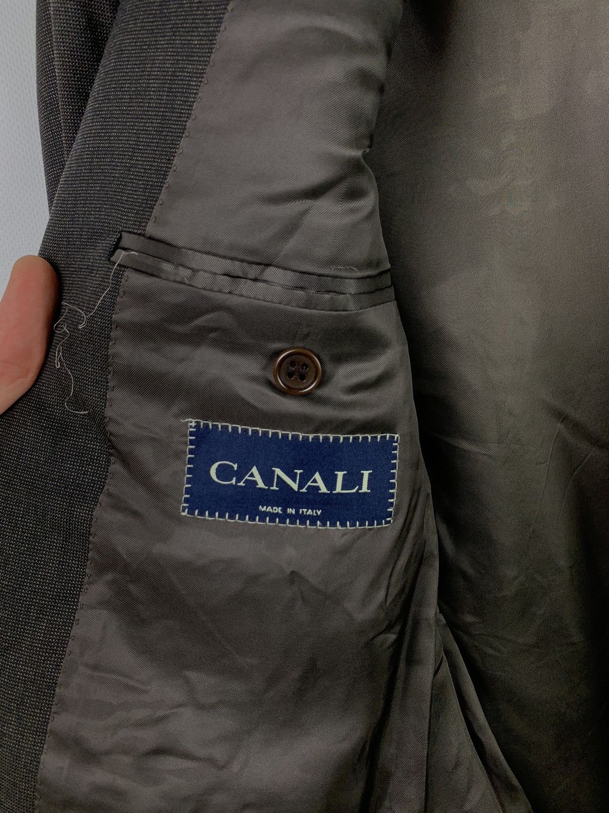 Canali Canali men’s vintage wool blazer jacket size 52 R brown Size 42R - 6 Thumbnail