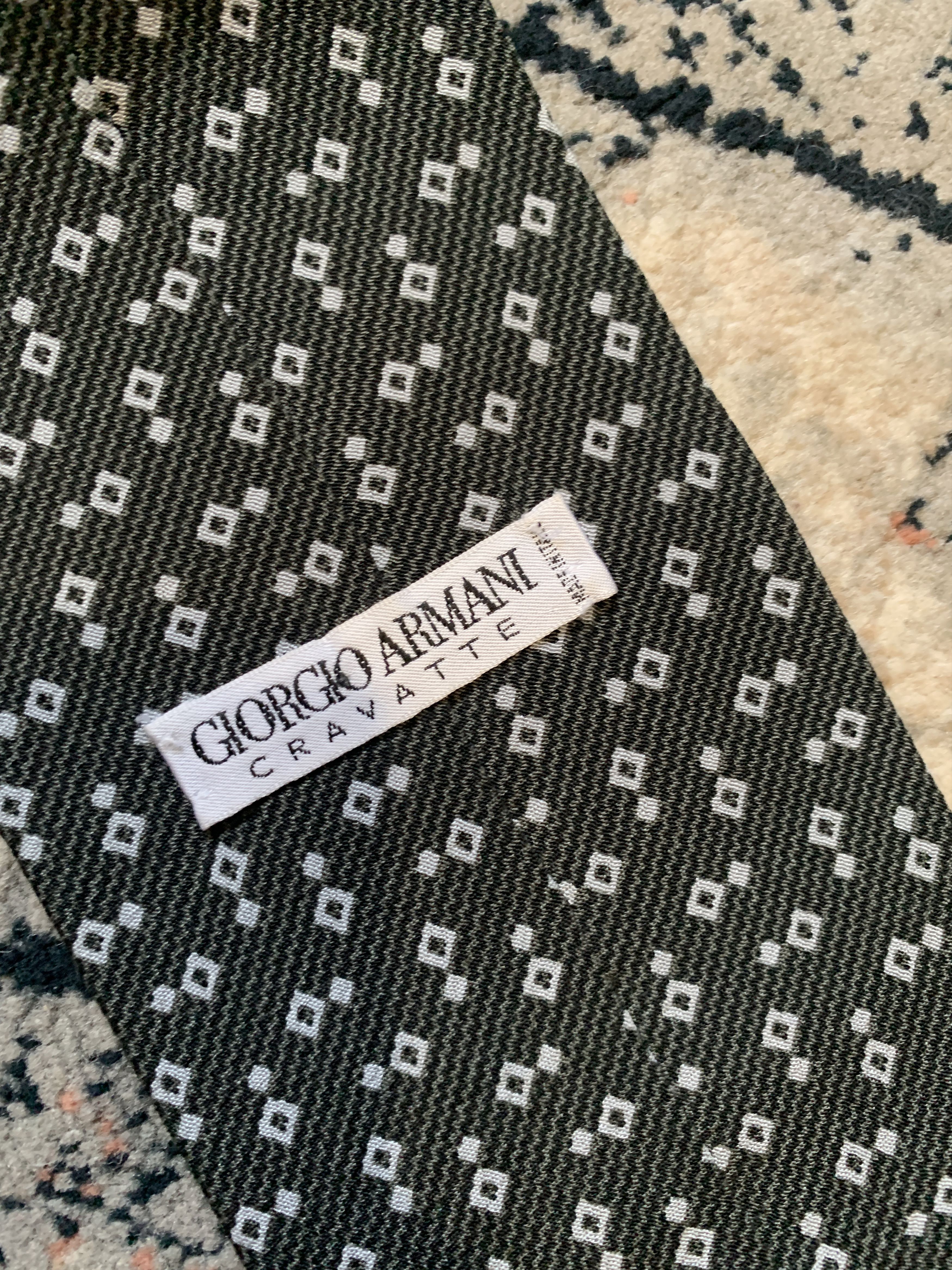 Giorgio Armani Giorgio Armani Cravatte Silk Tie Size ONE SIZE - 3 Thumbnail