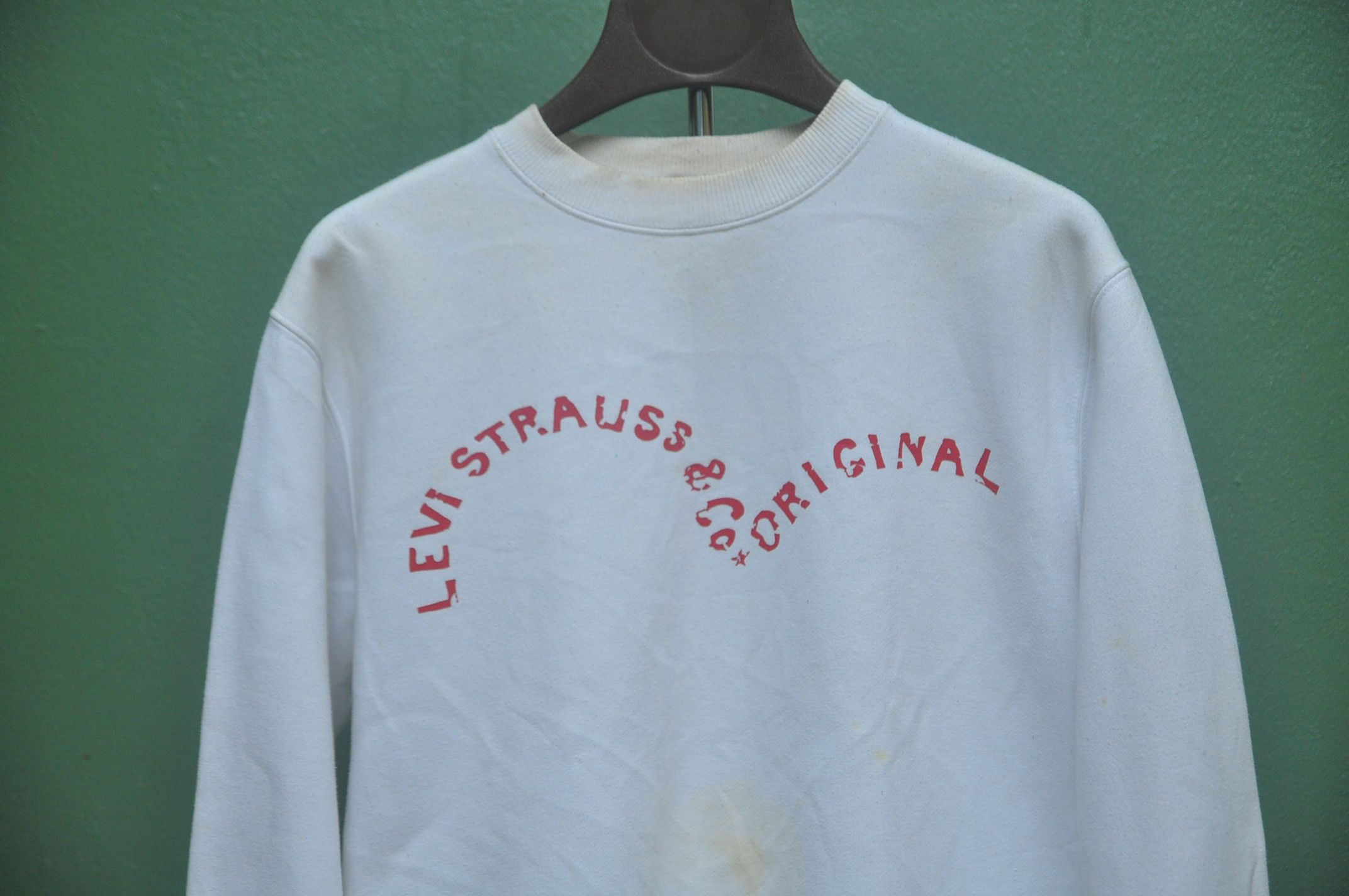 Designer × Japanese Brand × Levi's Levis Strauss & Co. Original Sweatshirt Size US L / EU 52-54 / 3 - 2 Thumbnail
