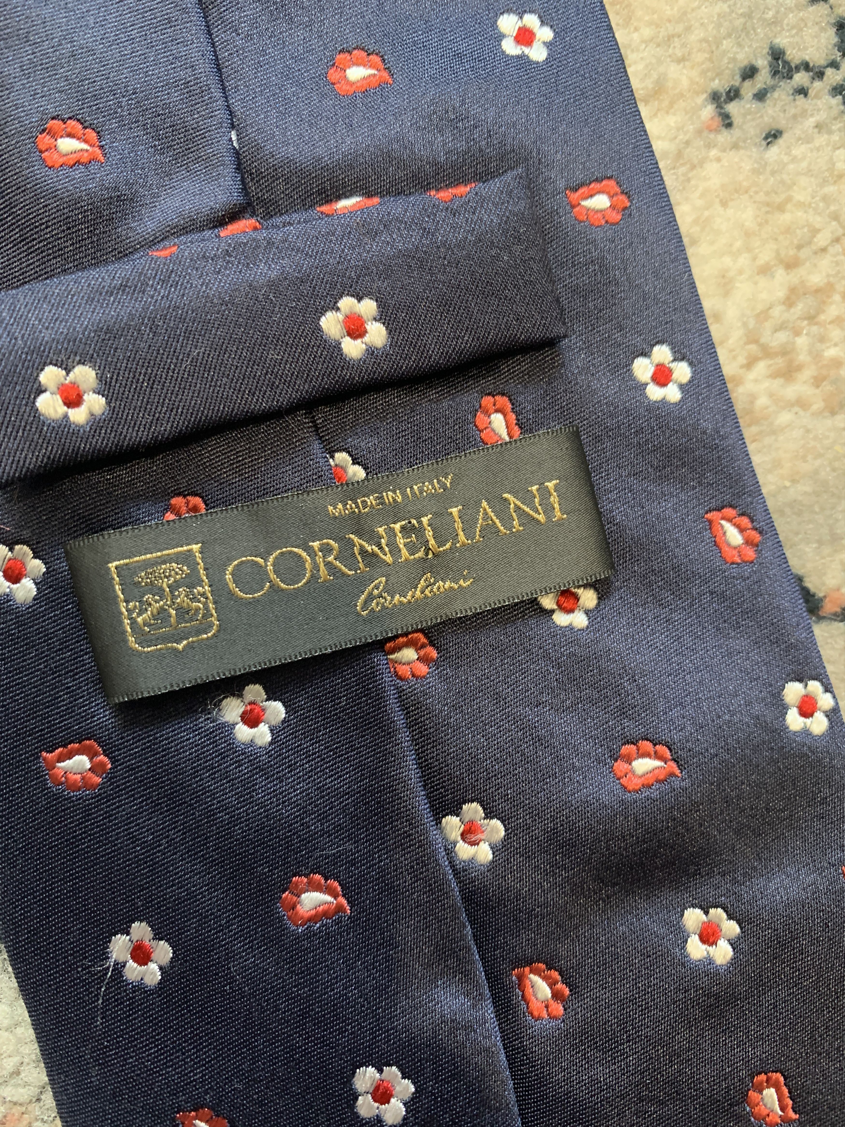 Corneliani Corneliani Vintage Silk Tie Size ONE SIZE - 3 Thumbnail
