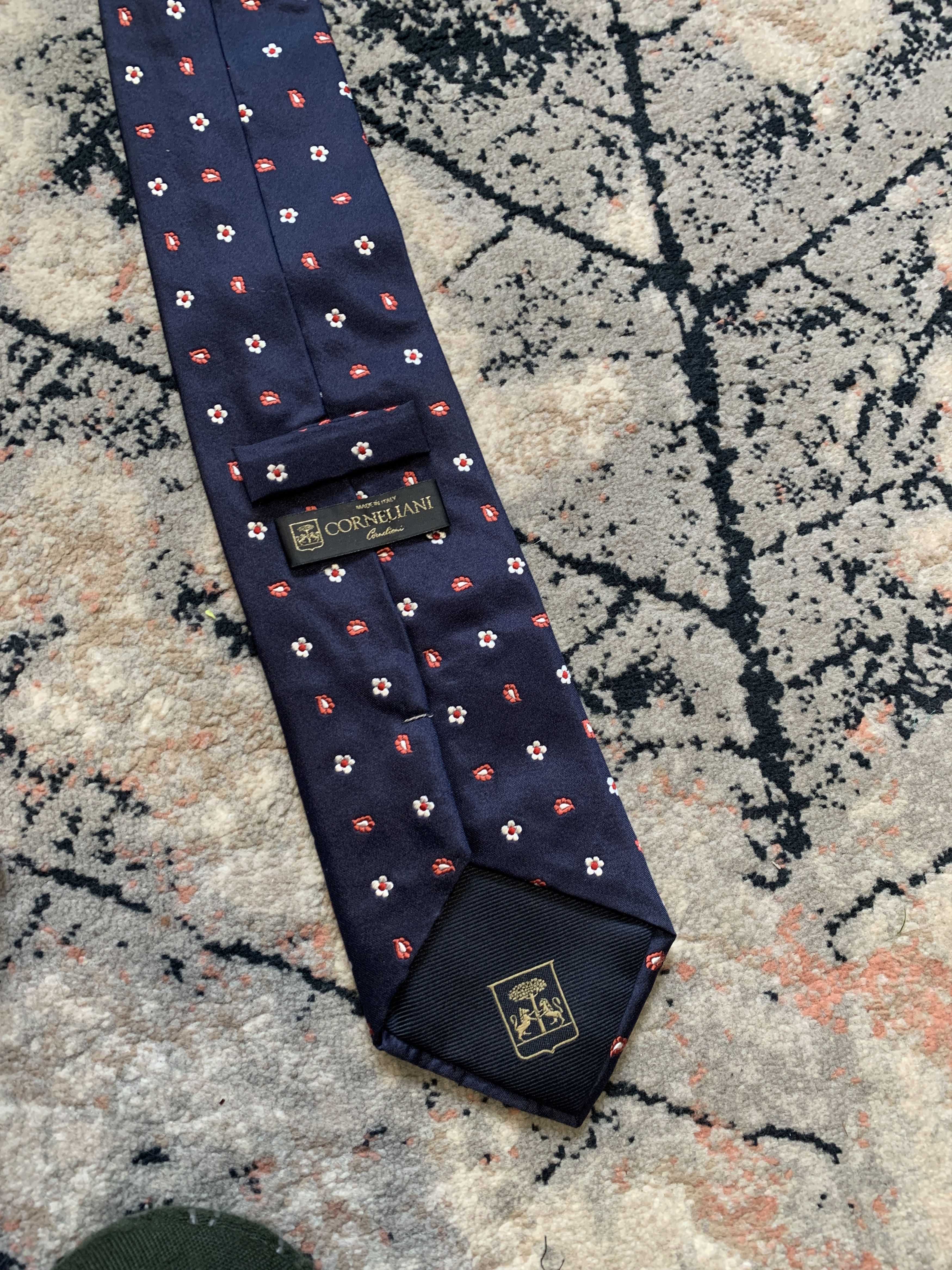 Corneliani Corneliani Vintage Silk Tie Size ONE SIZE - 2 Thumbnail
