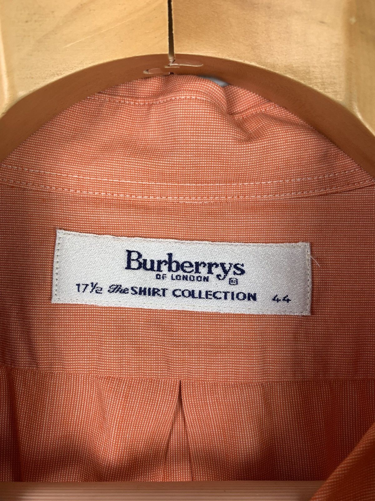 Burberry Burberrys vintage men’s long sleeve shirt size 17 1/2 IT 44 Size US XL / EU 56 / 4 - 11 Thumbnail