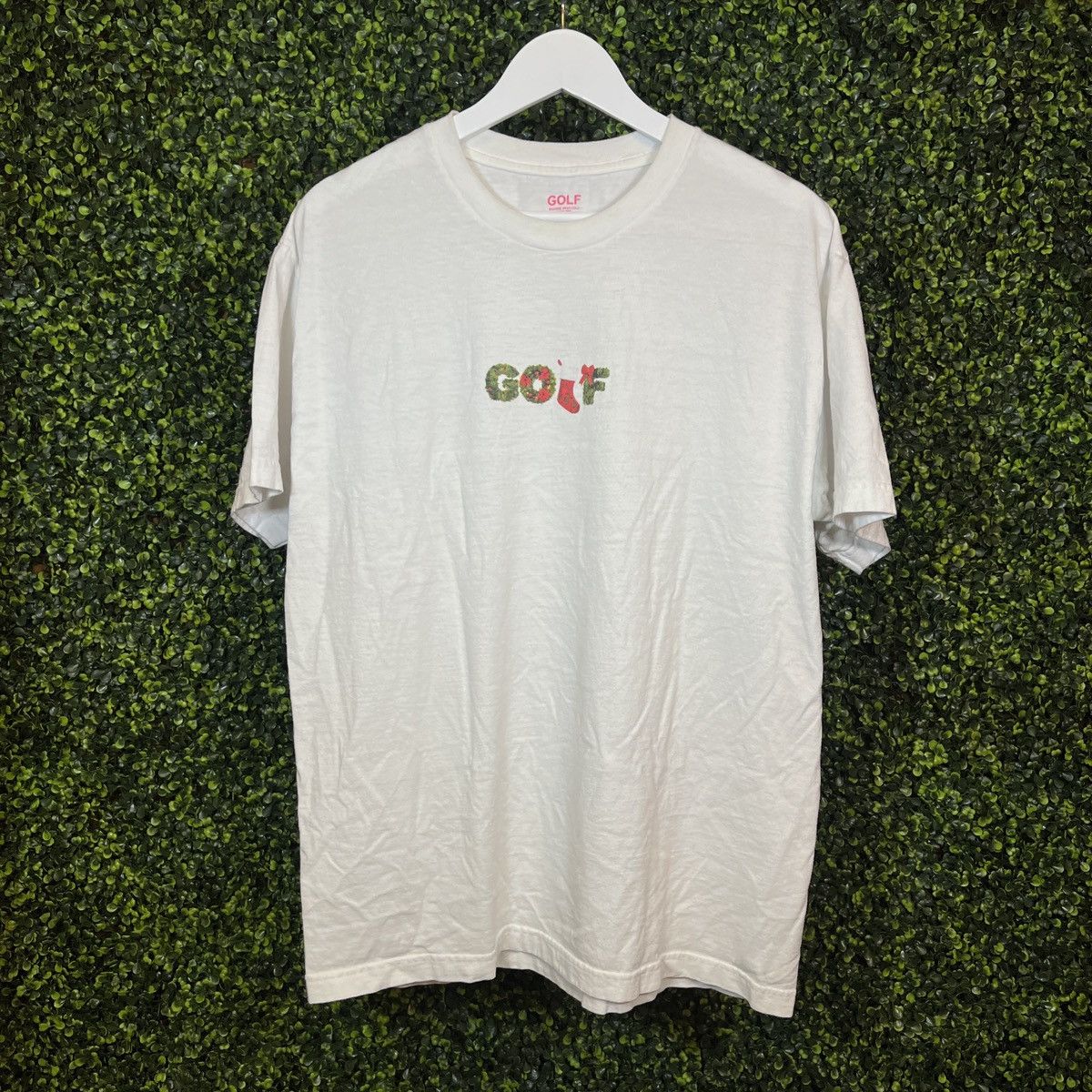 Golf Wang Golf Wang Tyler The Creator Christmas Logo Tee Shirt | Grailed