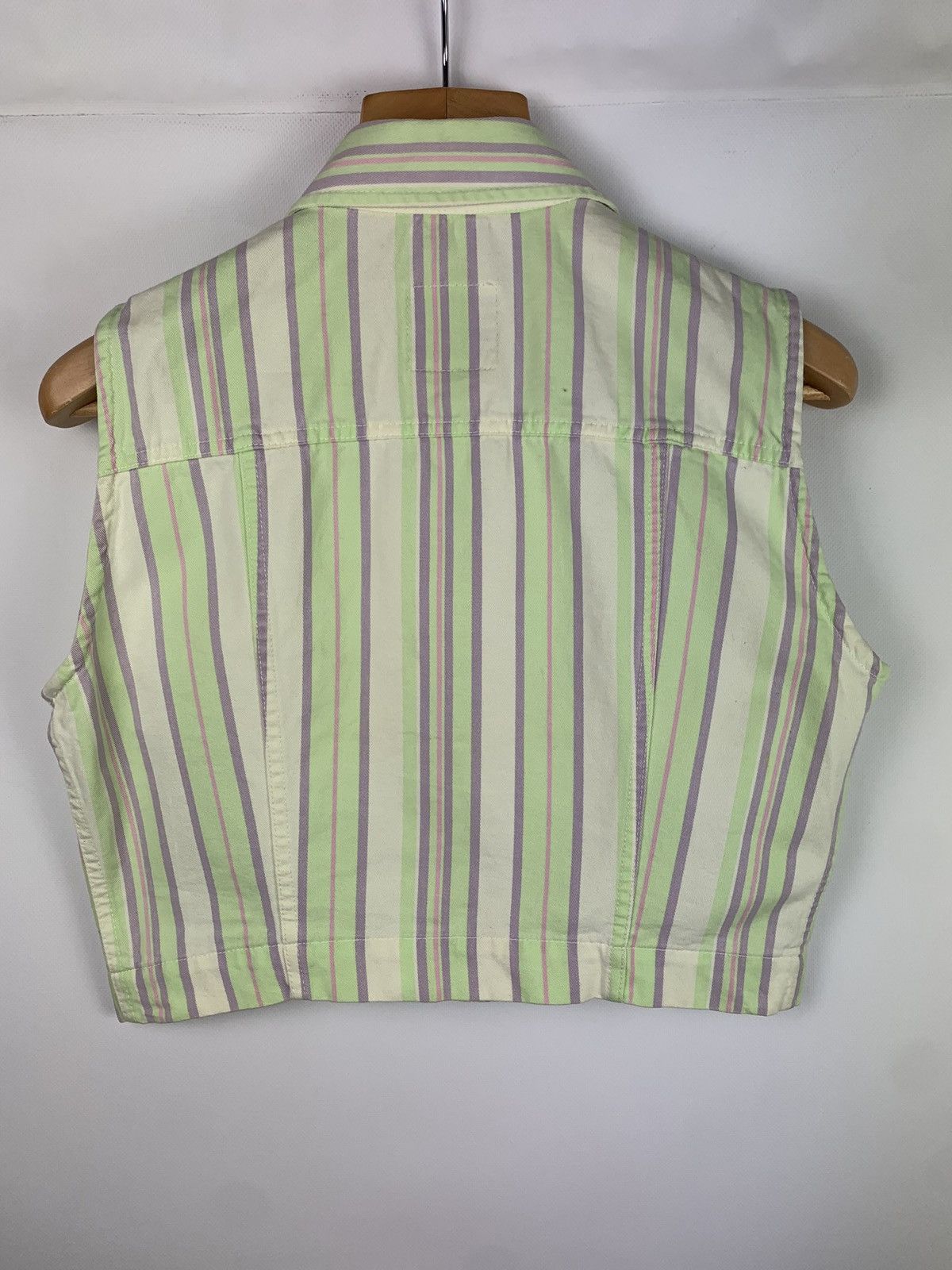 Valentino × Vintage Valentino Jeans vintage women’s sleeveless vest waistcoat Size S / US 4 / IT 40 - 6 Thumbnail