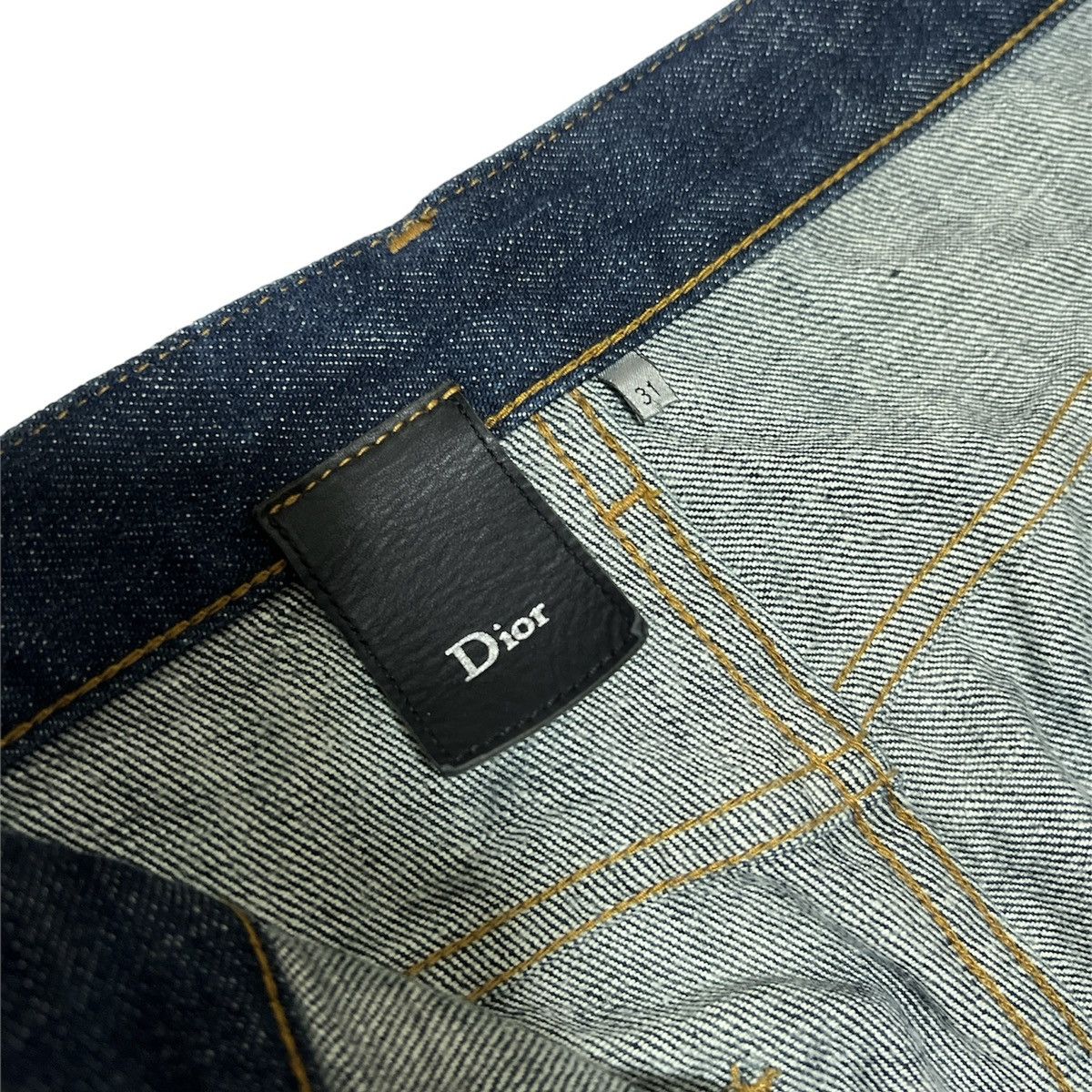 Dior Dior Homme MIJ 19cm Denim Size US 31 - 5 Thumbnail