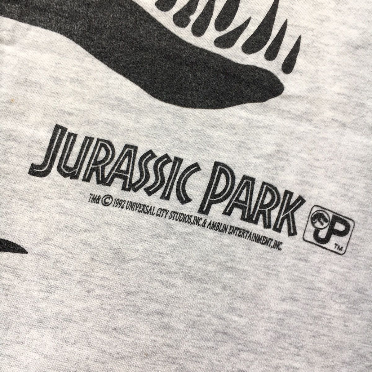 Vintage Vintage Jurassic Park 1992 T-Shirt Size US L / EU 52-54 / 3 - 4 Thumbnail