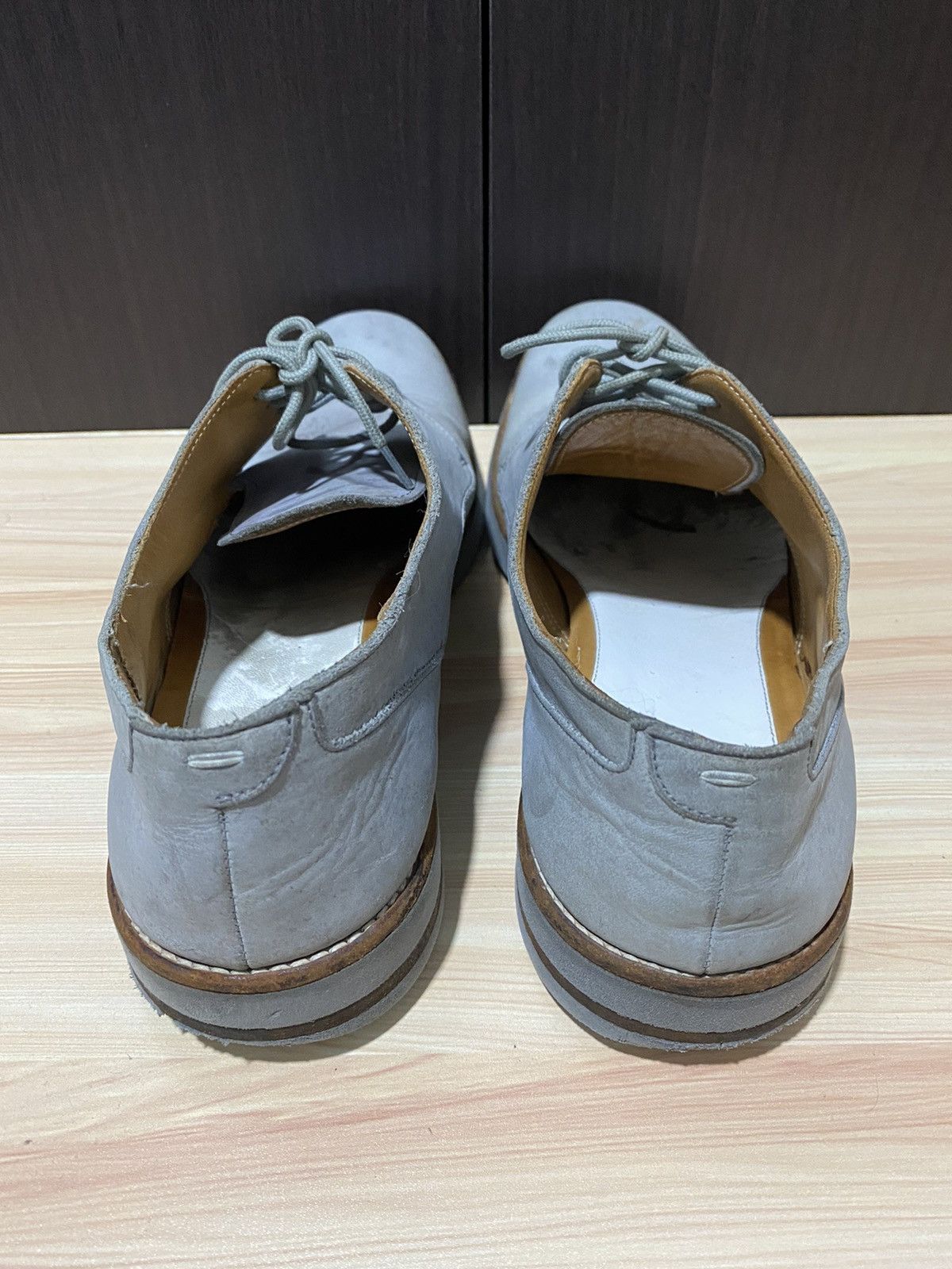 Maison Margiela Maison Margiela Lace up grey Derby Suede shoes Size US 11 / EU 44 - 5 Thumbnail