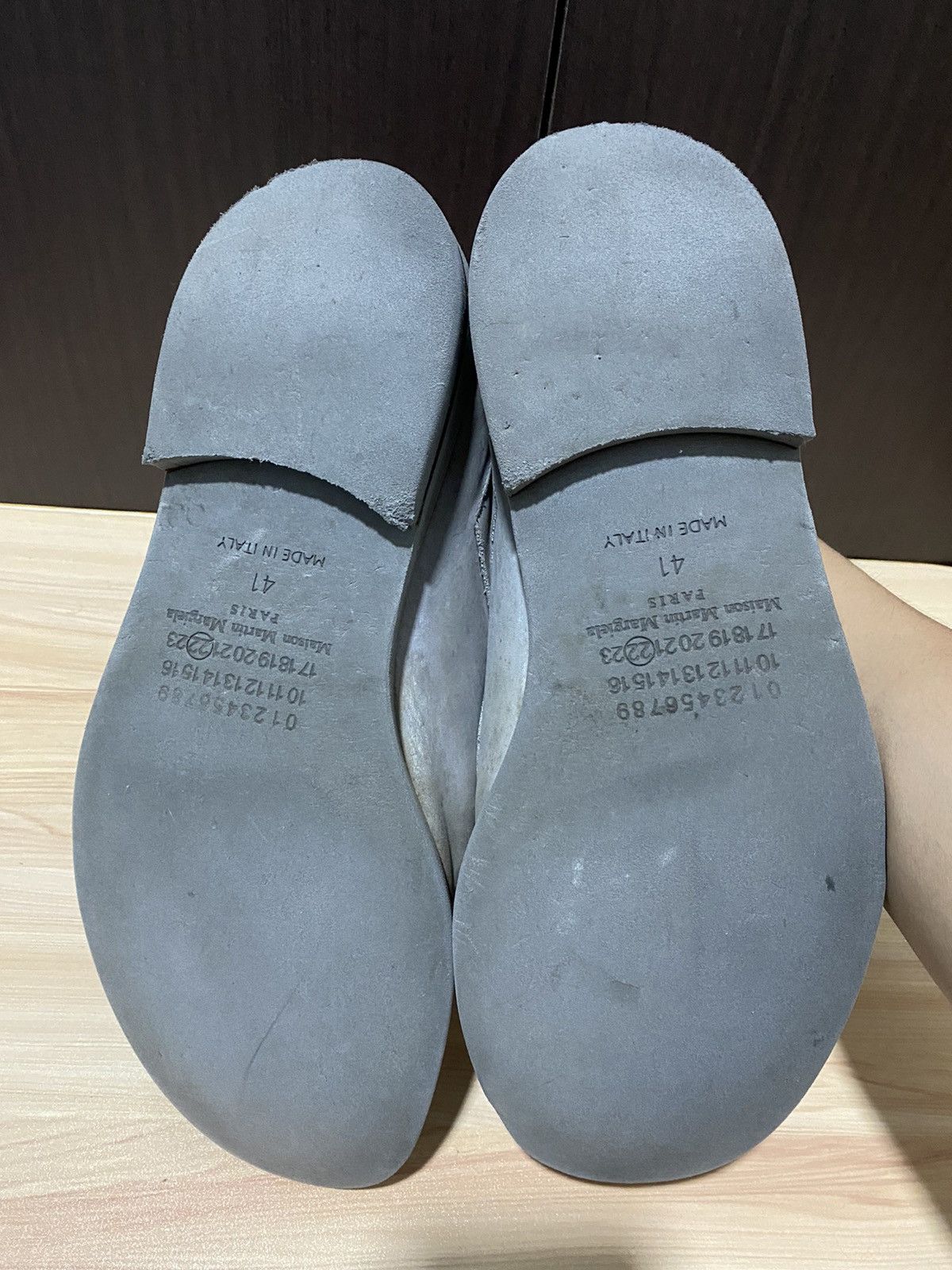 Maison Margiela Maison Margiela Lace up grey Derby Suede shoes Size US 11 / EU 44 - 7 Thumbnail