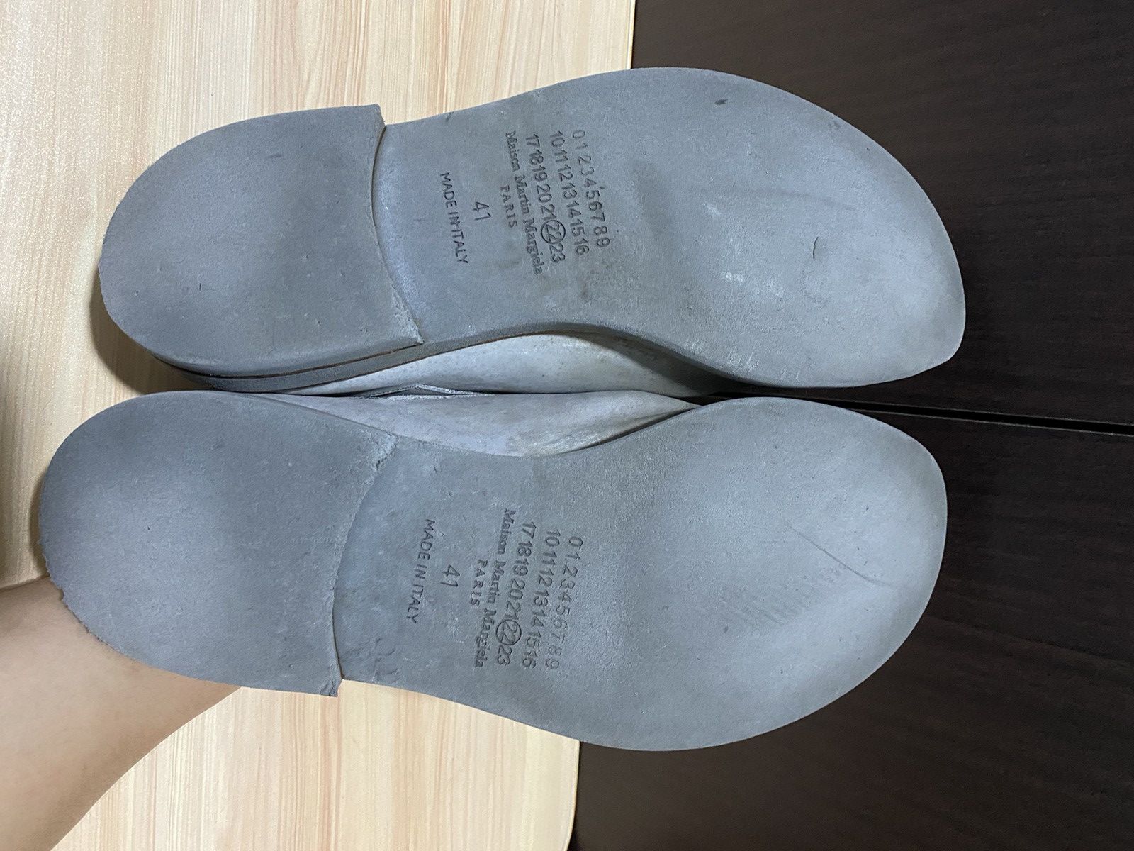 Maison Margiela Maison Margiela Lace up grey Derby Suede shoes Size US 11 / EU 44 - 8 Thumbnail