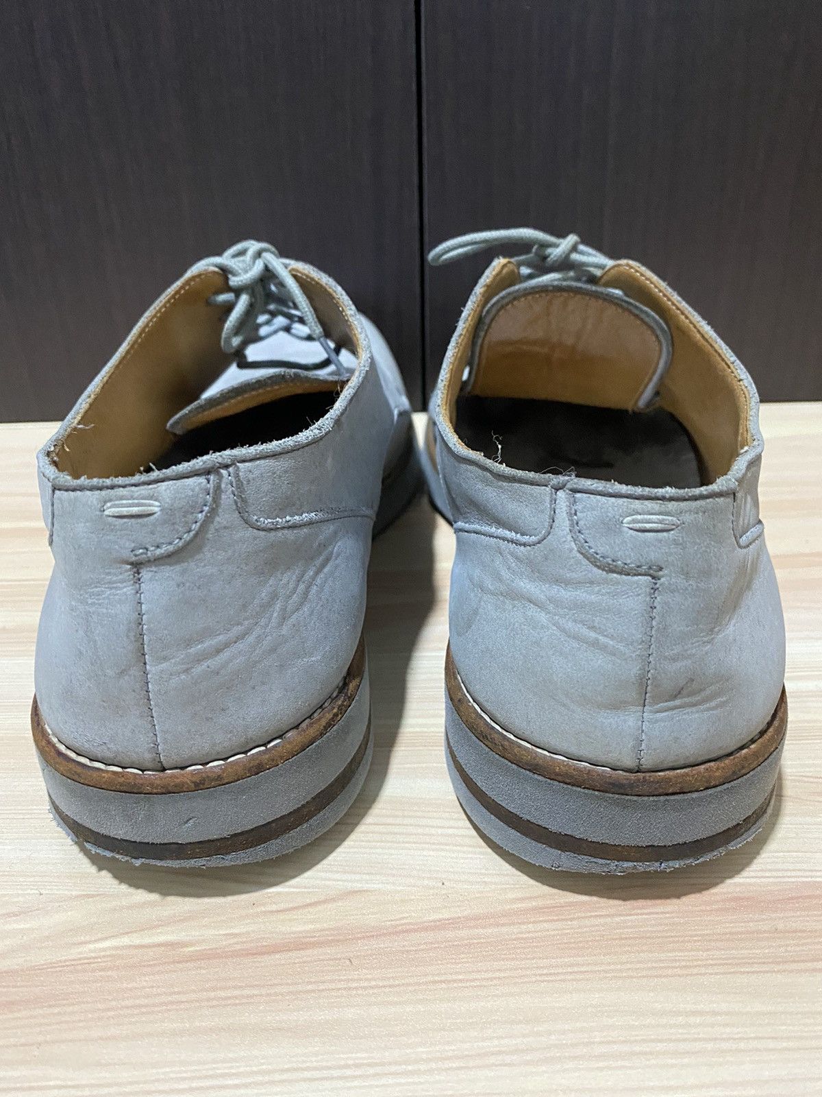 Maison Margiela Maison Margiela Lace up grey Derby Suede shoes Size US 11 / EU 44 - 6 Thumbnail