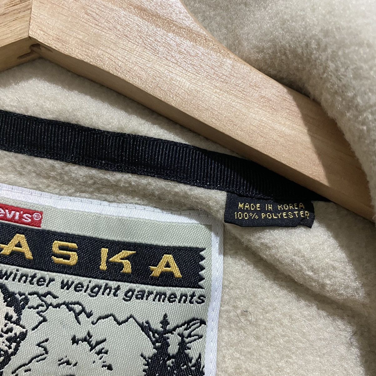 Levi's Vintage Levi's ALASKA winter Sweater Fleece Zipper Up Size US M / EU 48-50 / 2 - 8 Thumbnail