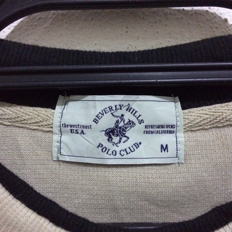 Beverly Hills Polo Club × U.S. Polo Assn. × Vintage BHPC 1982 embroidered Crewneck Pullover Jumper Size US M / EU 48-50 / 2 - 3 Thumbnail