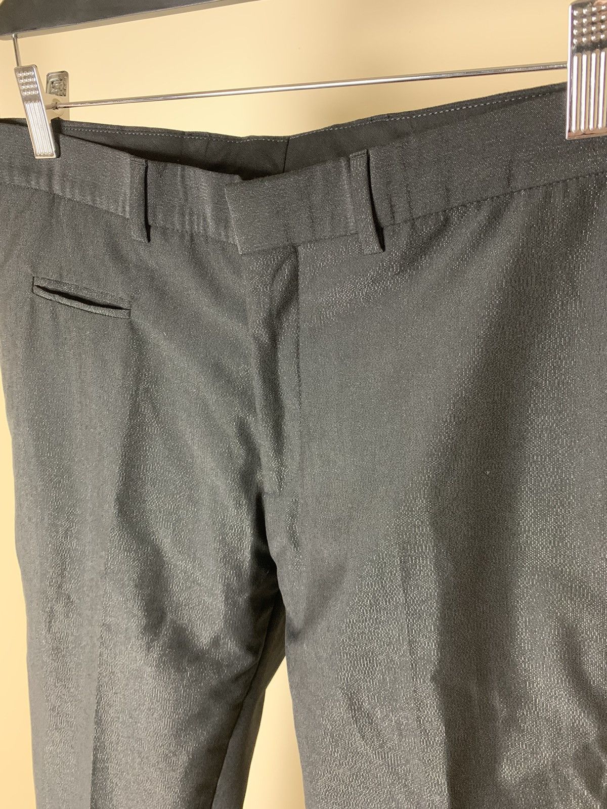 Dior × Hedi Slimane Dior Homme SS04 "Strip" Micro Glitter Pin Stripe Trousers Size US 30 / EU 46 - 6 Thumbnail
