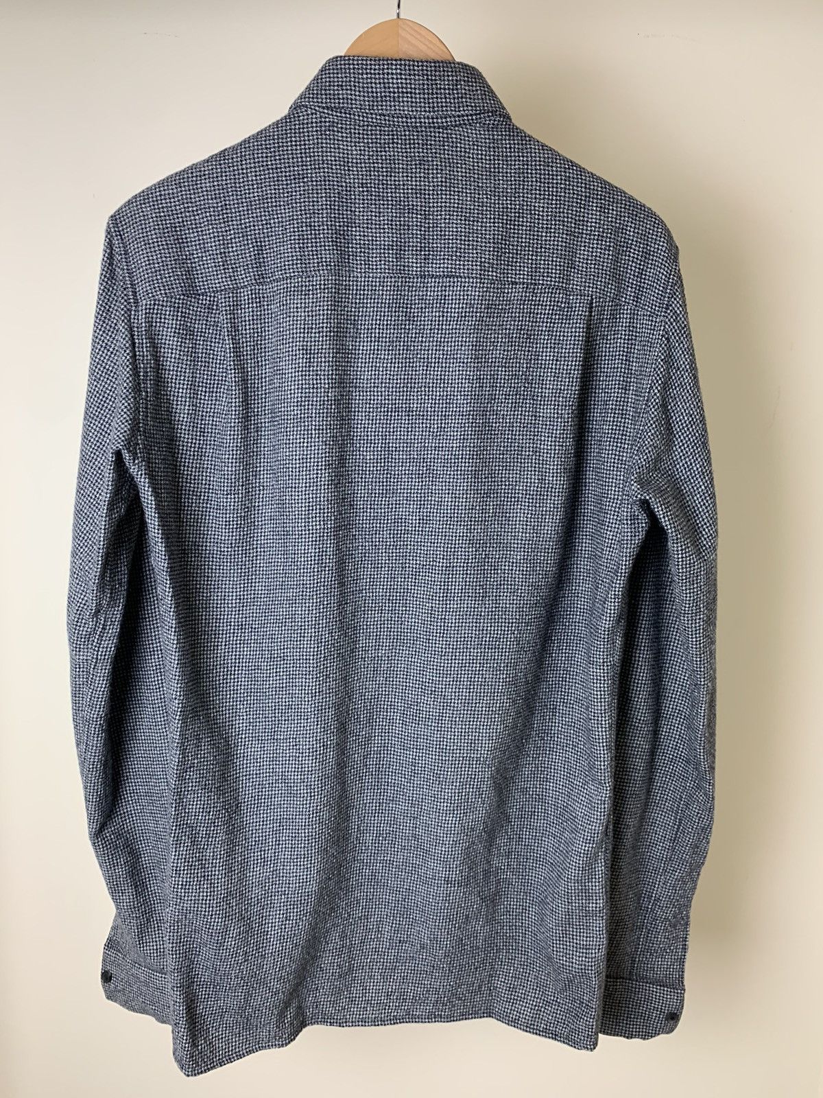 Haider Ackermann Haider Ackermann AW14 Fleecewool Houndstooth Shirt Size US XS / EU 42 / 0 - 3 Thumbnail