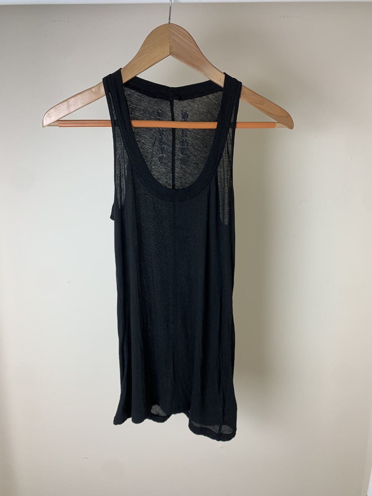 Chrome Hearts Chrome Hearts Plain Black Tank Top Size US S / EU 44-46 / 1 - 1 Thumbnail