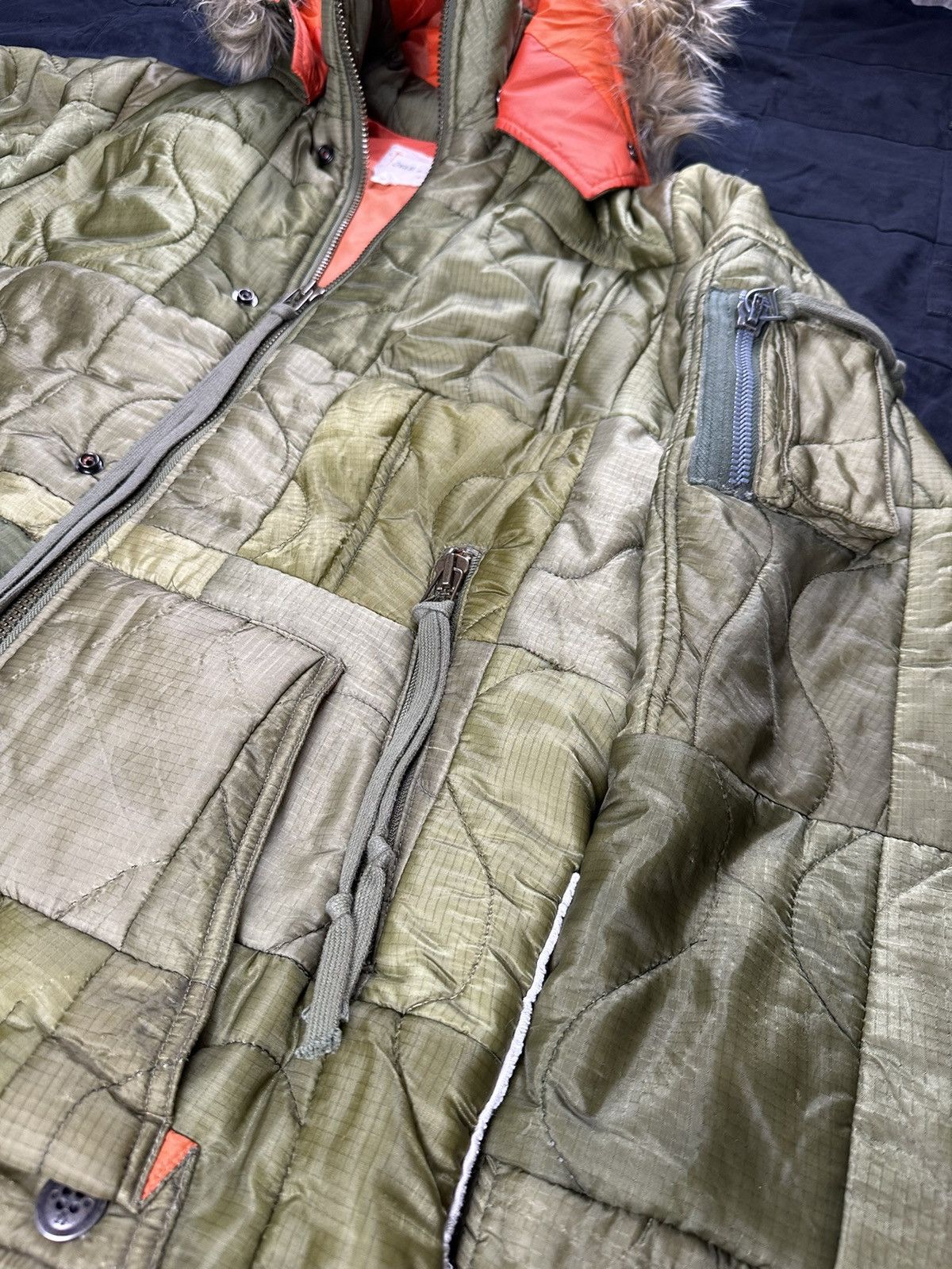 Greg Lauren Liner Scrapwork Retro Puffy Size US L / EU 52-54 / 3 - 2 Thumbnail