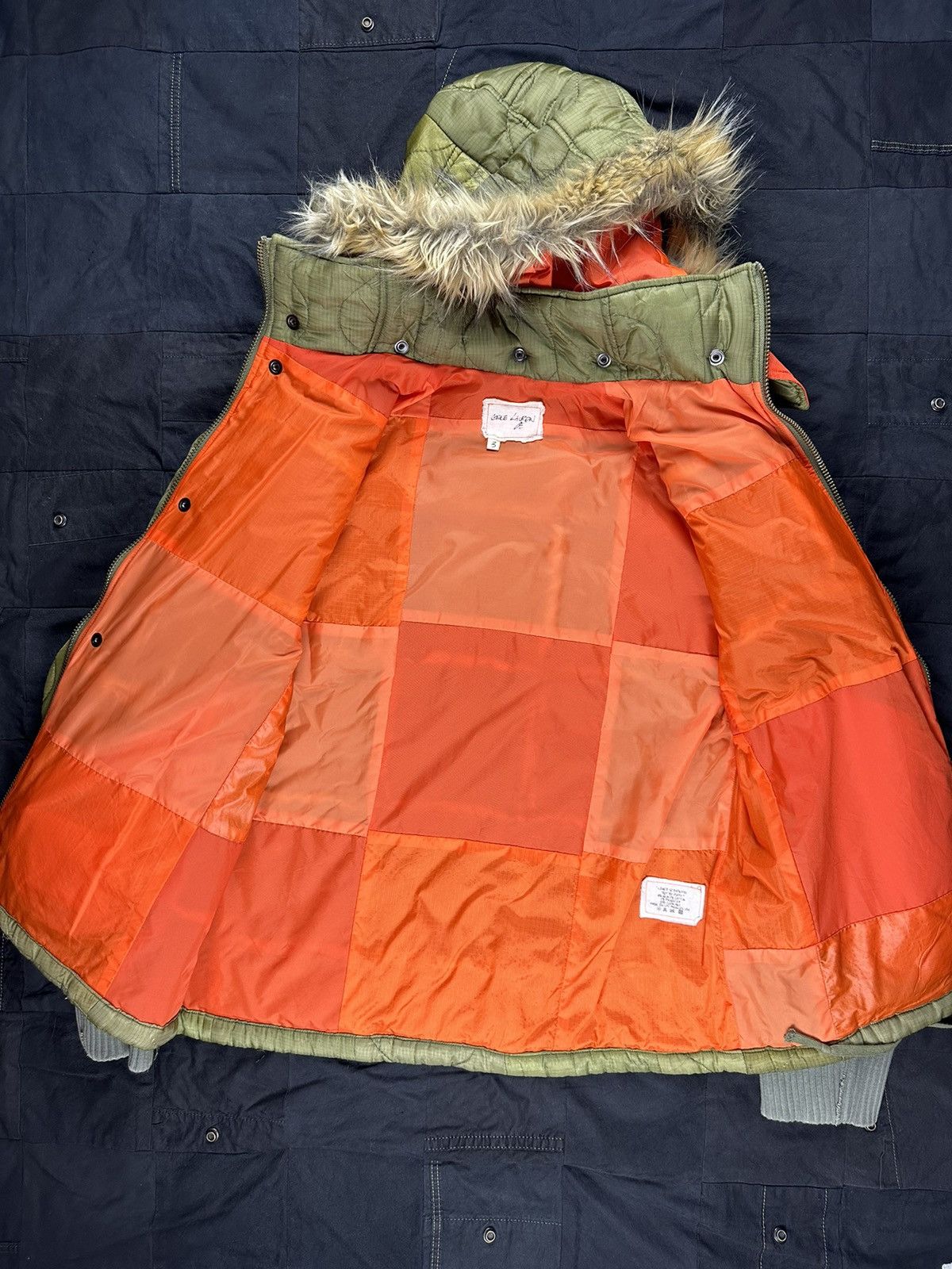 Greg Lauren Liner Scrapwork Retro Puffy Size US L / EU 52-54 / 3 - 3 Thumbnail
