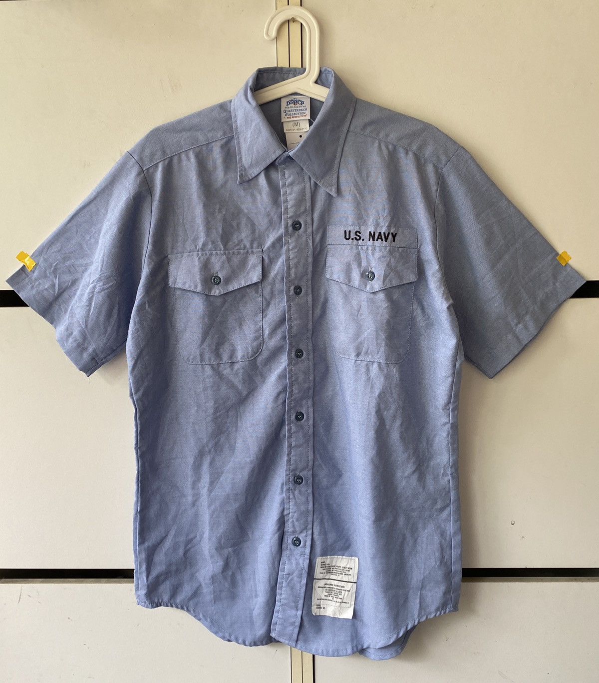Vintage VINTAGE Y2K US NAVY OFFICER SHIRT BY DSCP Size US M / EU 48-50 / 2 - 1 Thumbnail