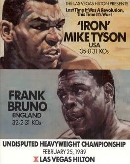 Vintage Vintage Westark Mike Tyson vs Frank Bruno Promotion Jacket Size US M / EU 48-50 / 2 - 9 Thumbnail