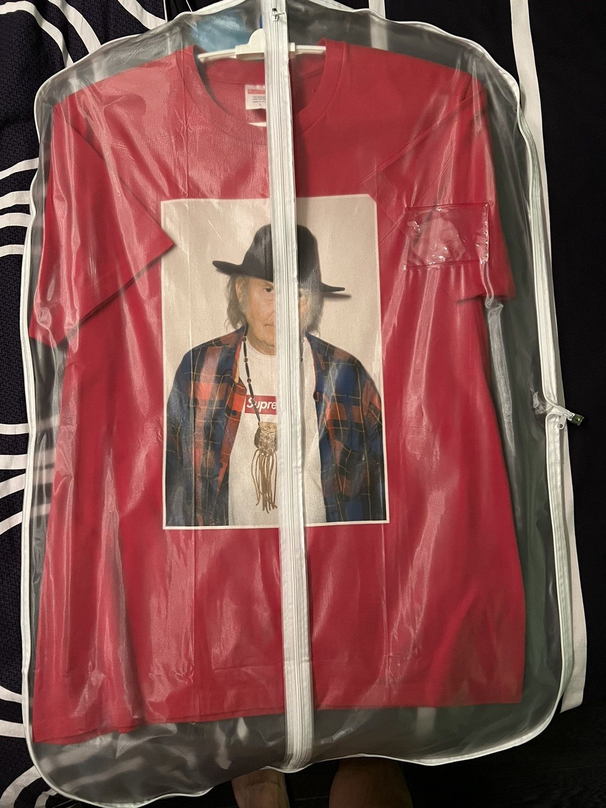 Supreme Supreme Neil Young Tee SS15 - Red Large | Grailed