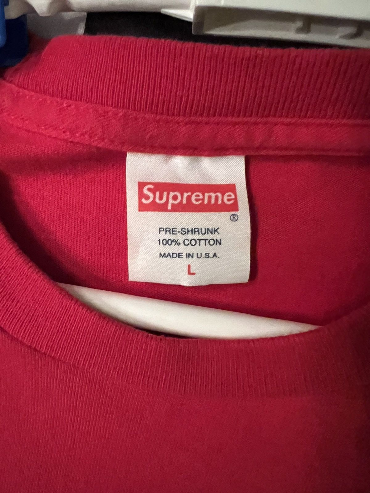 Supreme Supreme Neil Young Tee SS15 - Red Large Size US L / EU 52-54 / 3 - 3 Thumbnail