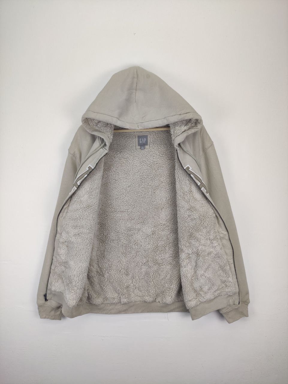 Gap Vintage Gap lining Fleece zipper hoodies Size US M / EU 48-50 / 2 - 2 Thumbnail