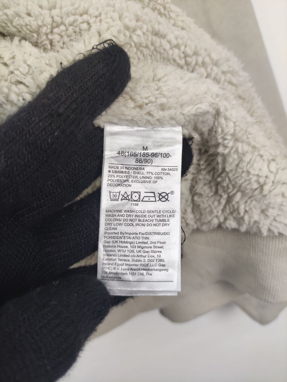 Gap Vintage Gap lining Fleece zipper hoodies Size US M / EU 48-50 / 2 - 7 Thumbnail