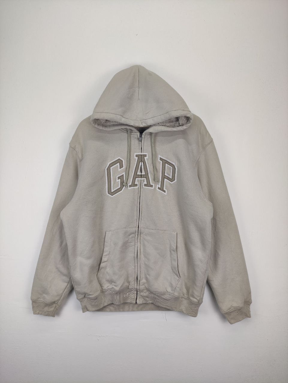 Gap Vintage Gap lining Fleece zipper hoodies Size US M / EU 48-50 / 2 - 1 Thumbnail