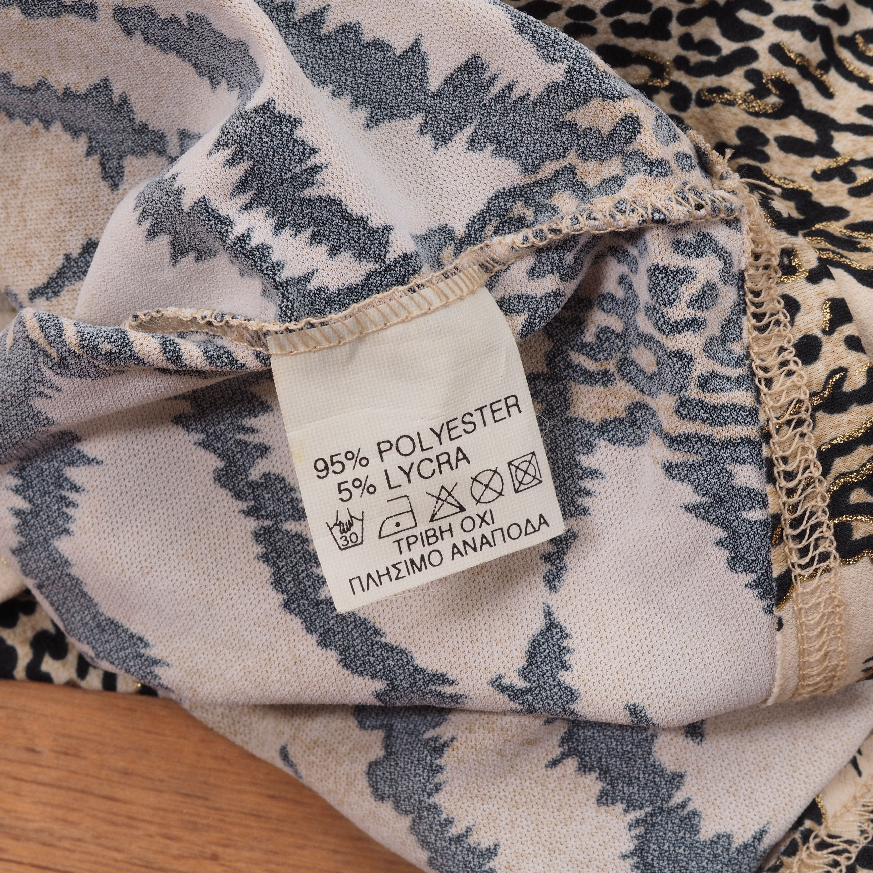 Dolce & Gabbana Dolce&Gabbana Vintage Animal Print Summer Crop Top Blouse Size S / US 4 / IT 40 - 7 Thumbnail