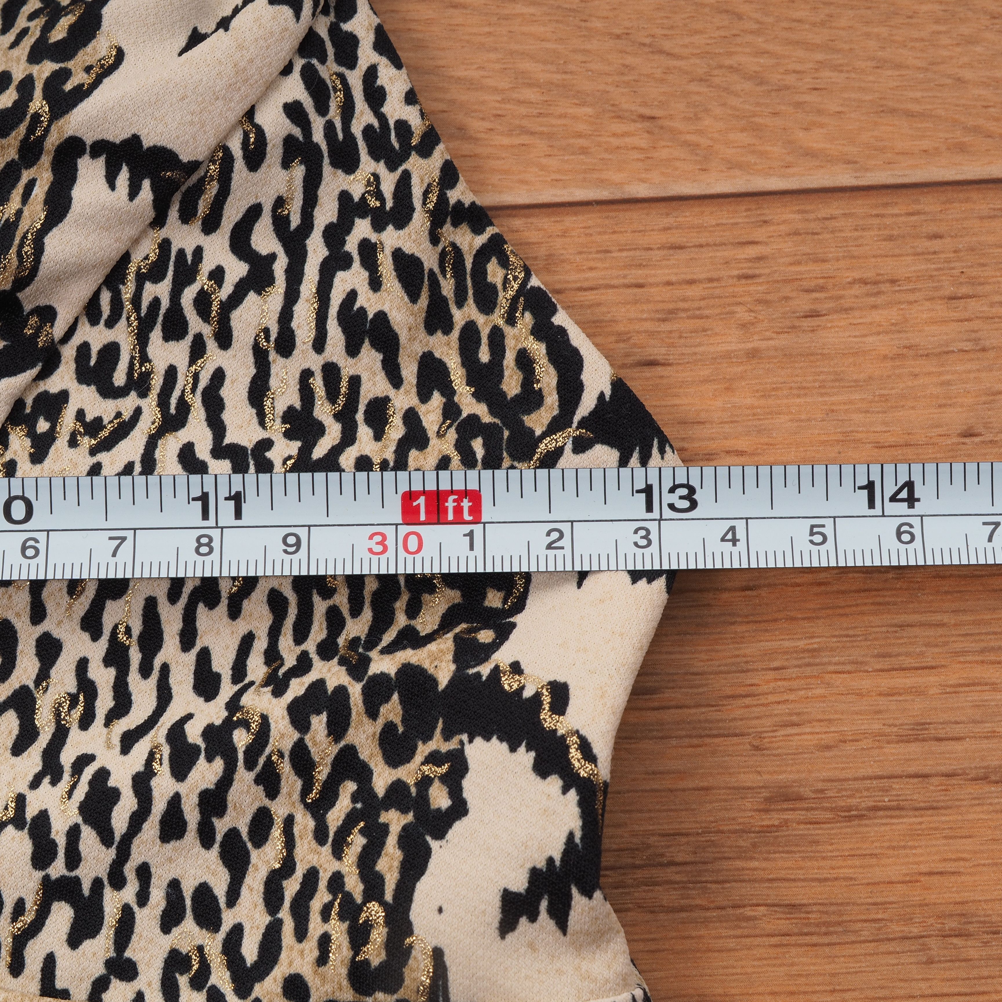 Dolce & Gabbana Dolce&Gabbana Vintage Animal Print Summer Crop Top Blouse Size S / US 4 / IT 40 - 8 Thumbnail