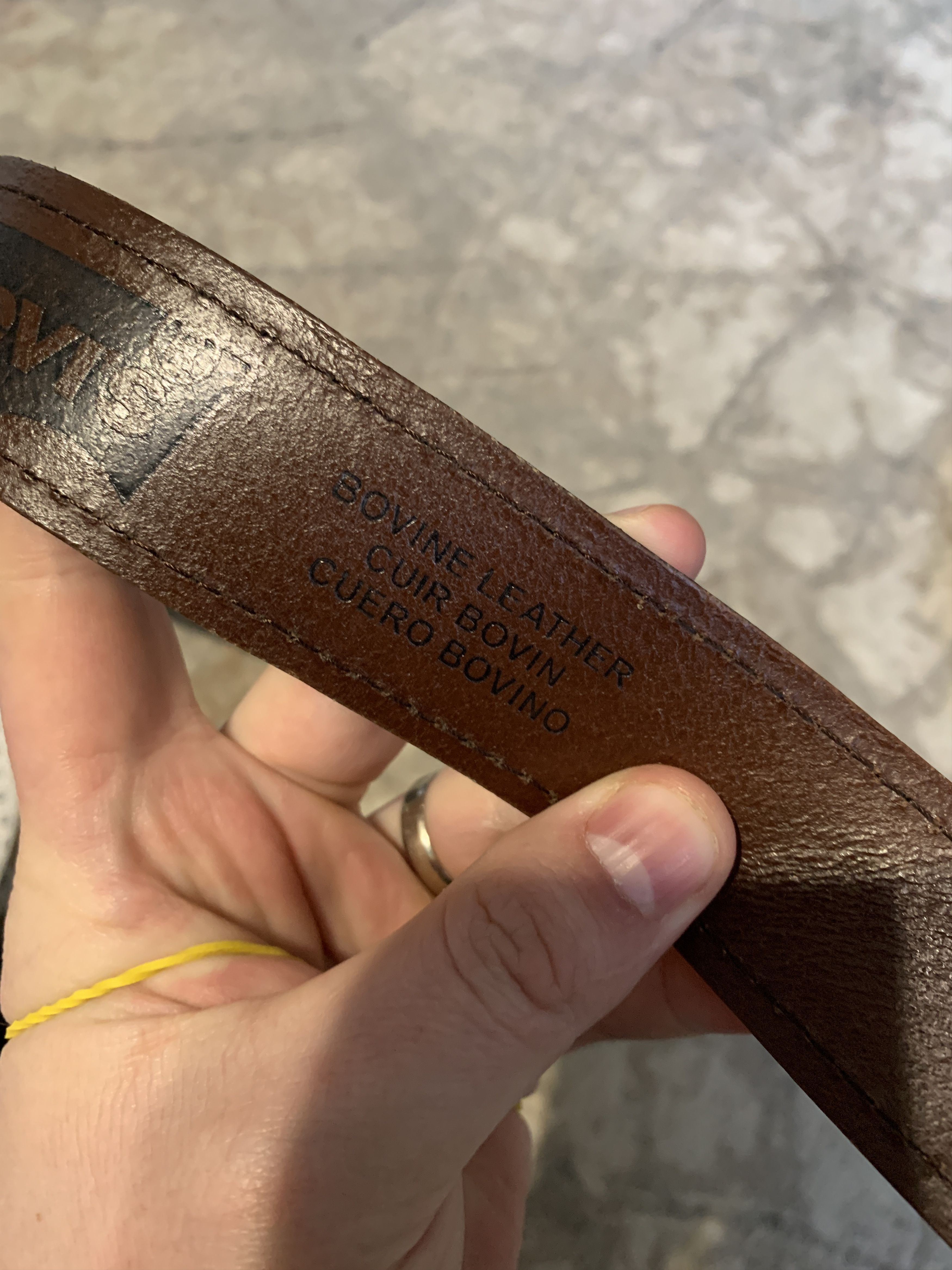 Leather Levi's Leather Belt Size ONE SIZE - 7 Thumbnail