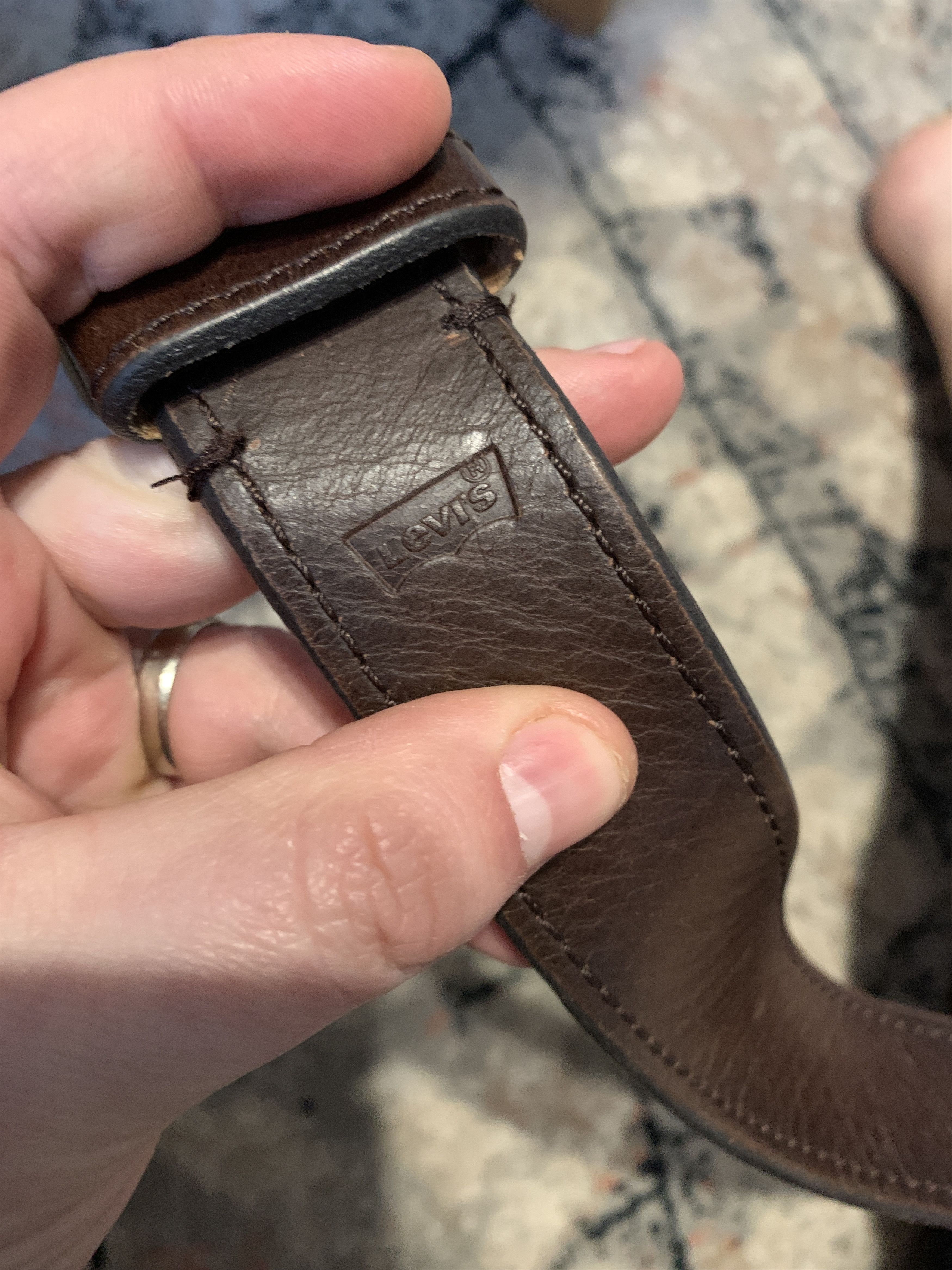 Leather Levi's Leather Belt Size ONE SIZE - 6 Thumbnail