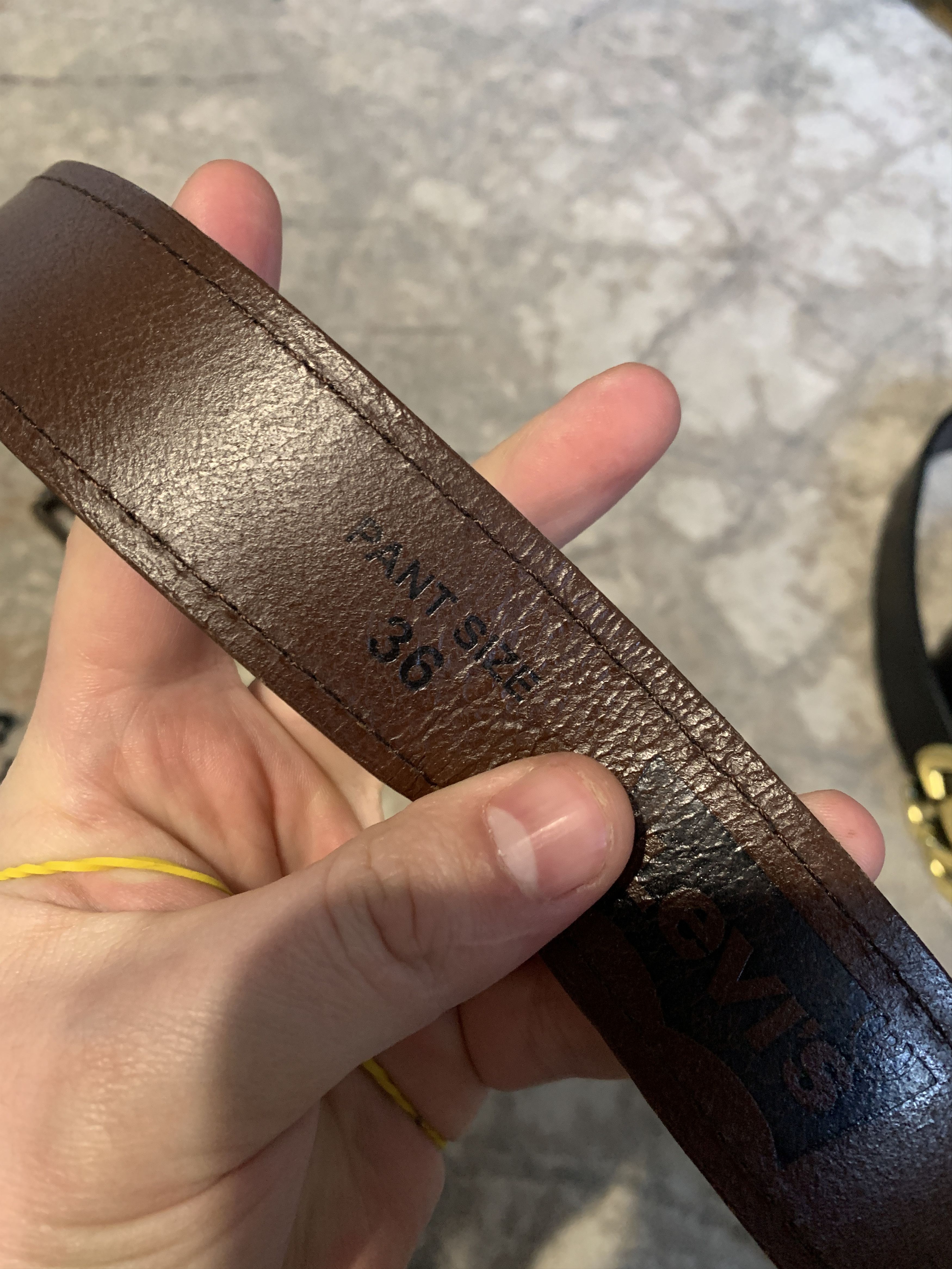 Leather Levi's Leather Belt Size ONE SIZE - 8 Thumbnail