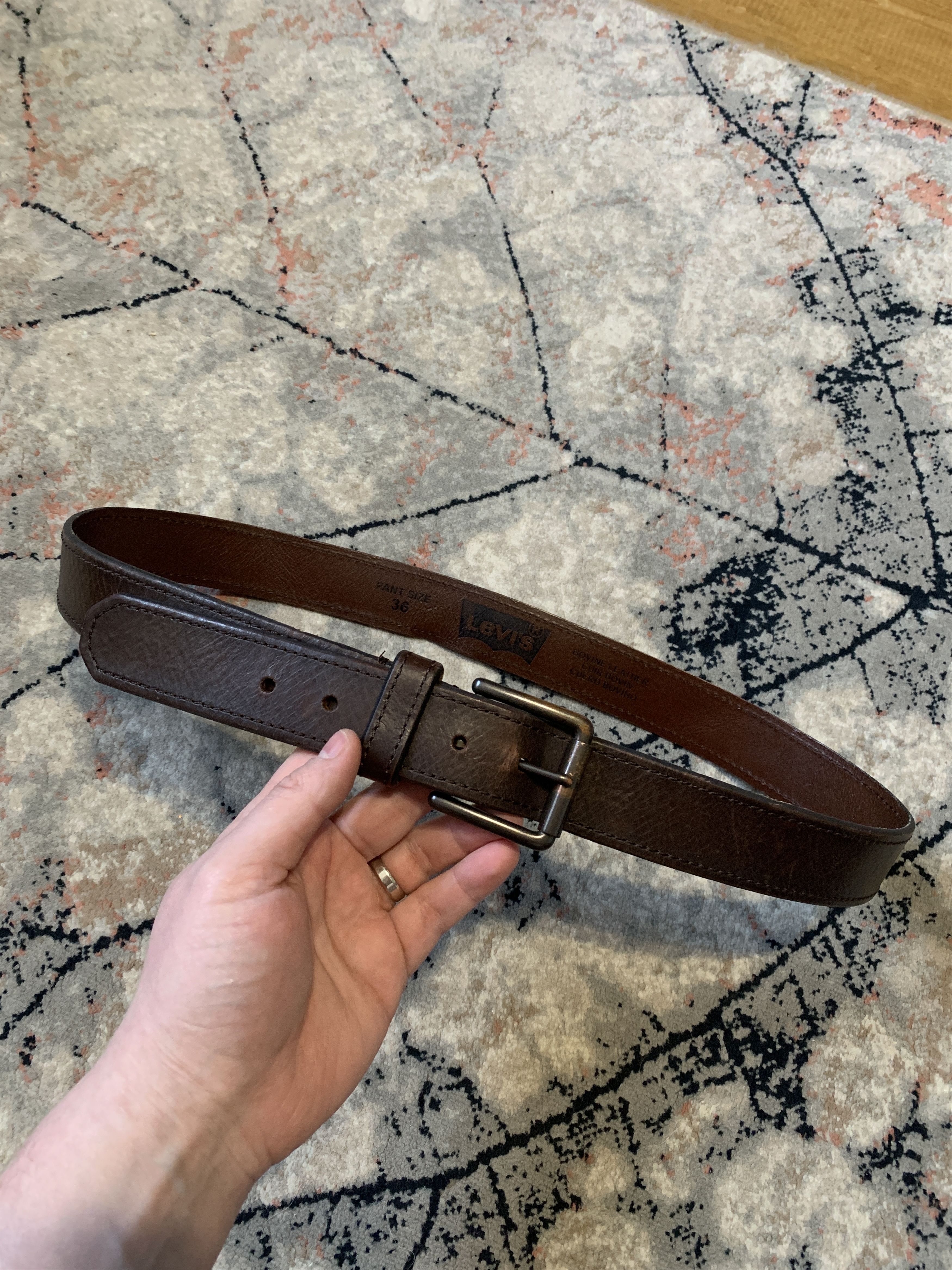 Tracy’s King Tut Belt Levi’s Denim Tears Levi's® X Denim Tears Tracy's King Tut Belt - Brown | Levi's® IT