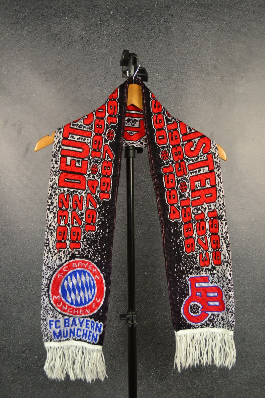 Vintage Bayern Munchen Vintage Football Scarf Retro Retro Size ONE SIZE - 2 Thumbnail