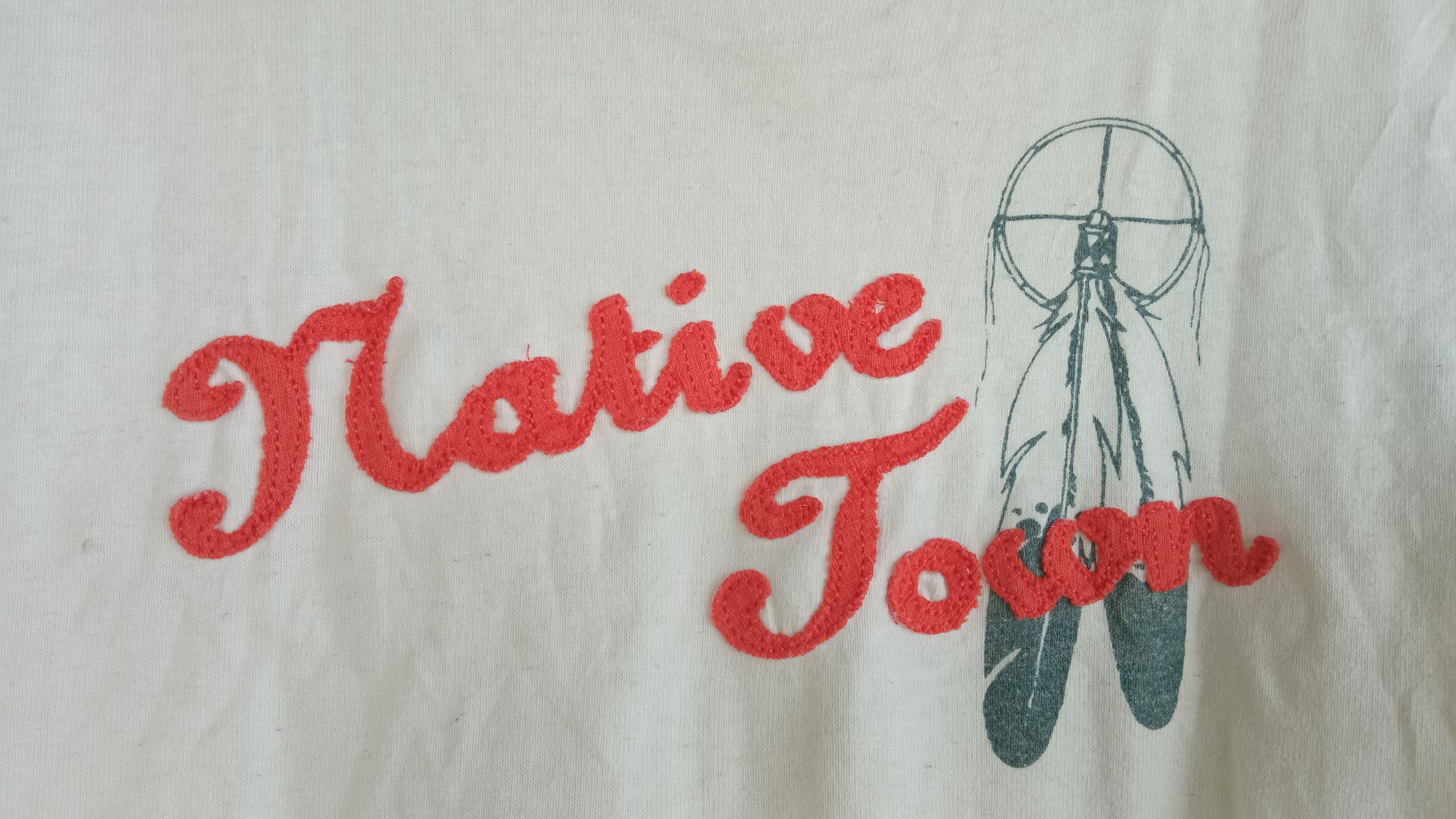 BARNS OUTFITTERS × Japanese Brand × Vintage 🔥🔥Barns Outfitters Native Town T-Shirt Size US S / EU 44-46 / 1 - 6 Thumbnail