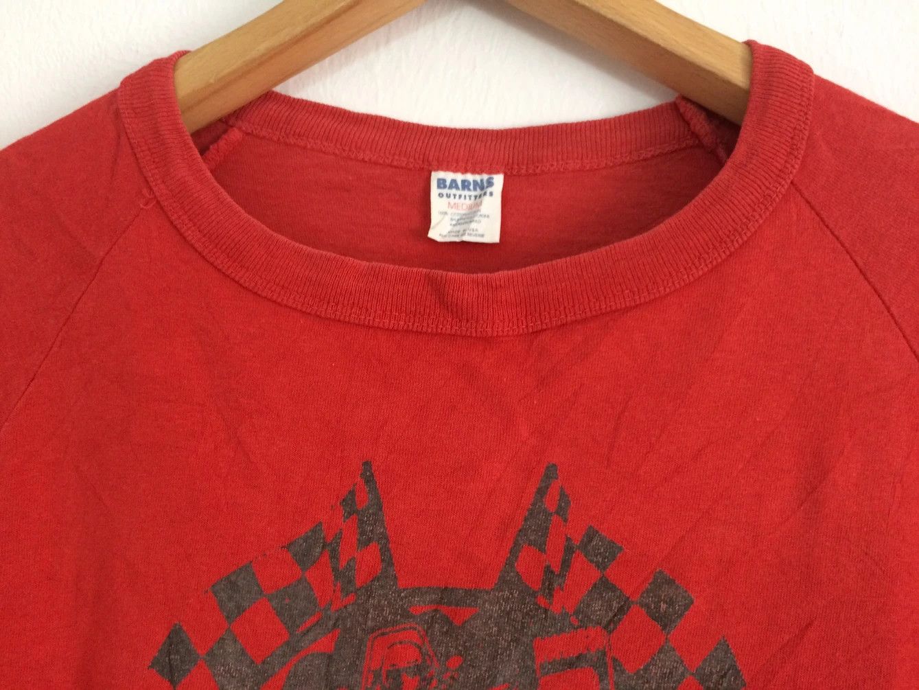 BARNS OUTFITTERS × Japanese Brand × Vintage 🔥🔥Barns Outfitters Monkey-Up T-Shirt Size US M / EU 48-50 / 2 - 6 Thumbnail