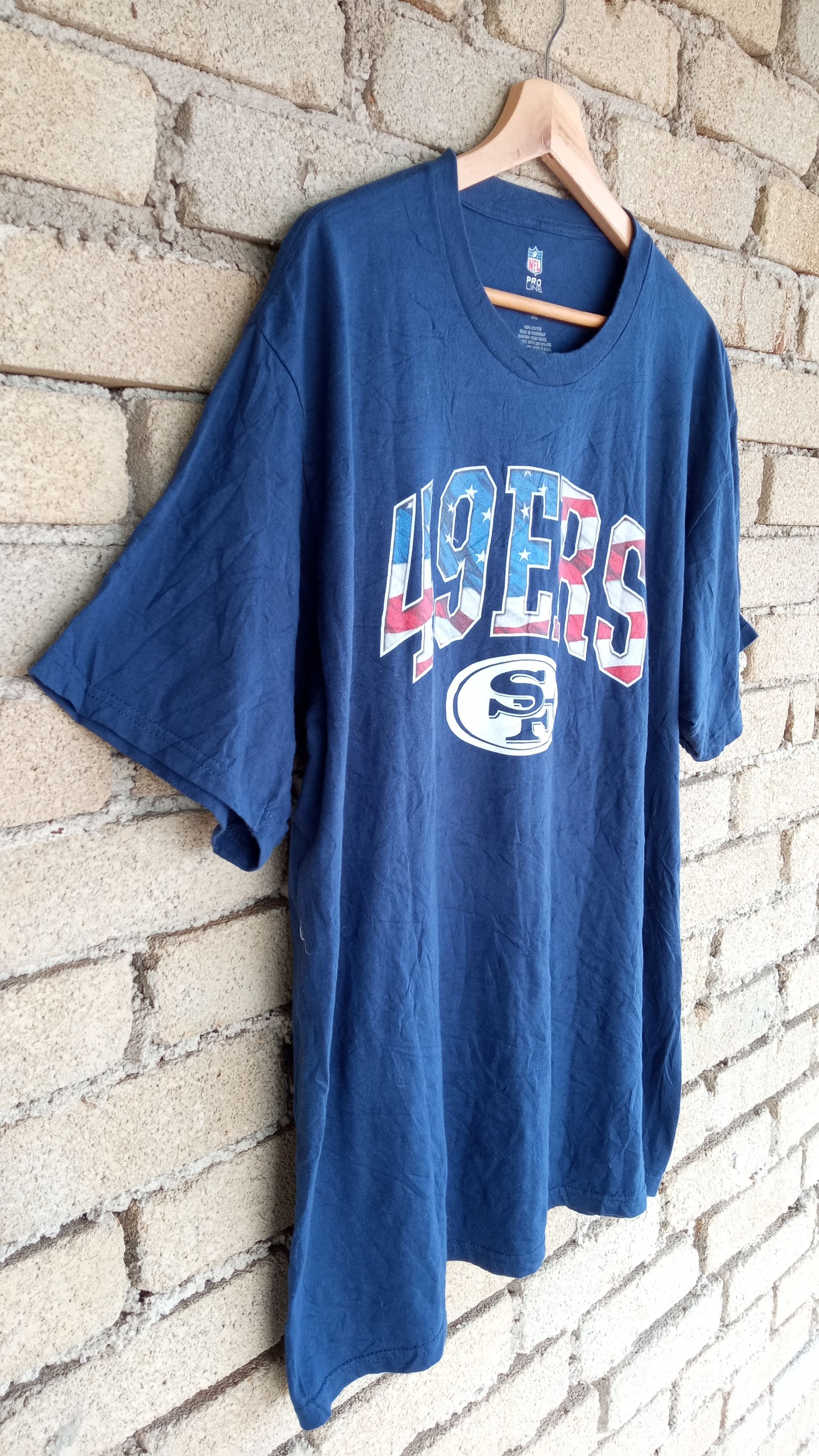 NFL 🔥🔥San Francisco SF 49ERS NFL Logo T-Shirt Size US XL / EU 56 / 4 - 5 Thumbnail