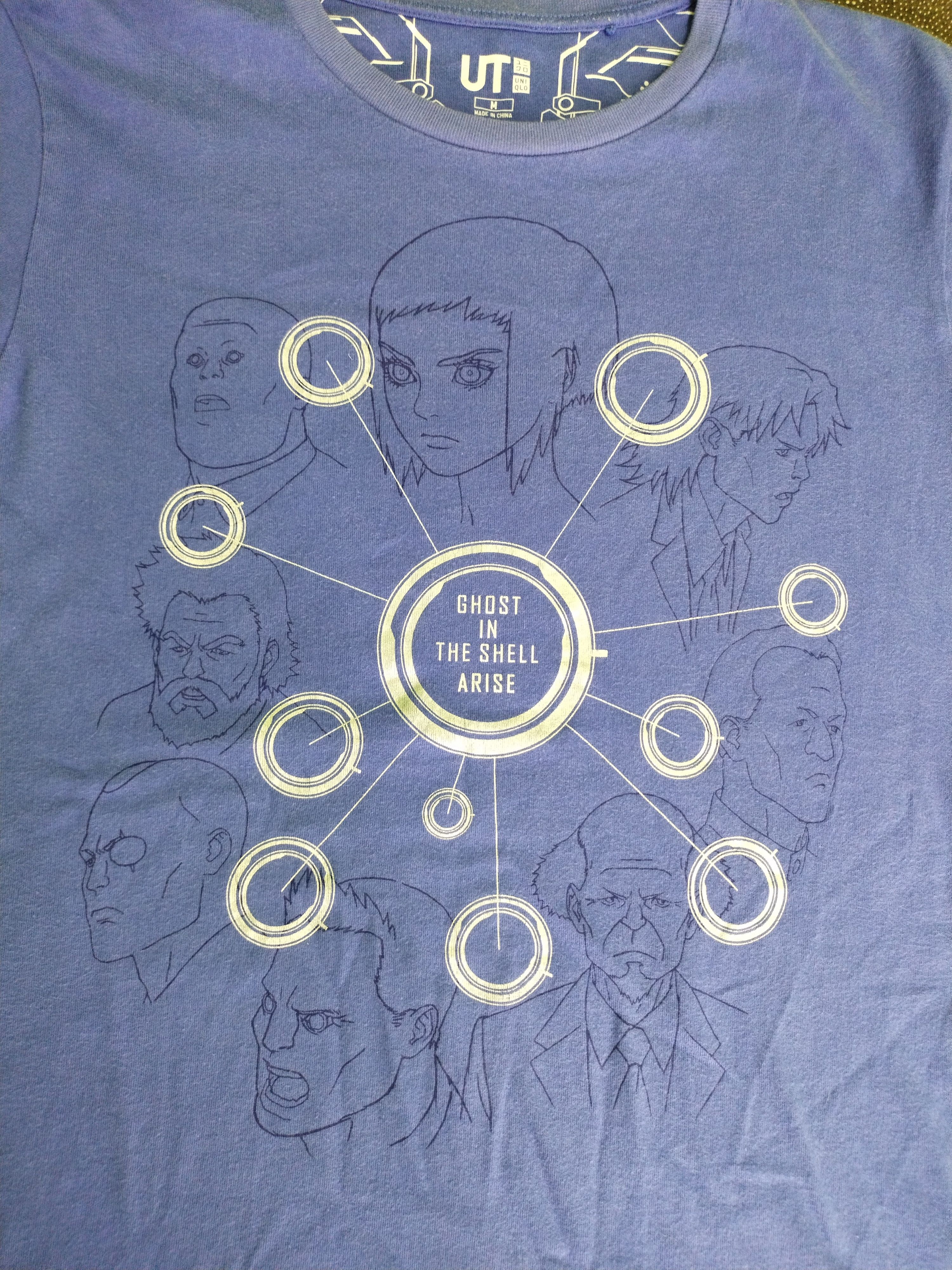 Anime VINTAGE LINE UP GHOST IN THE SHELL ARISE SHIRT TEE Size US S / EU 44-46 / 1 - 3 Thumbnail
