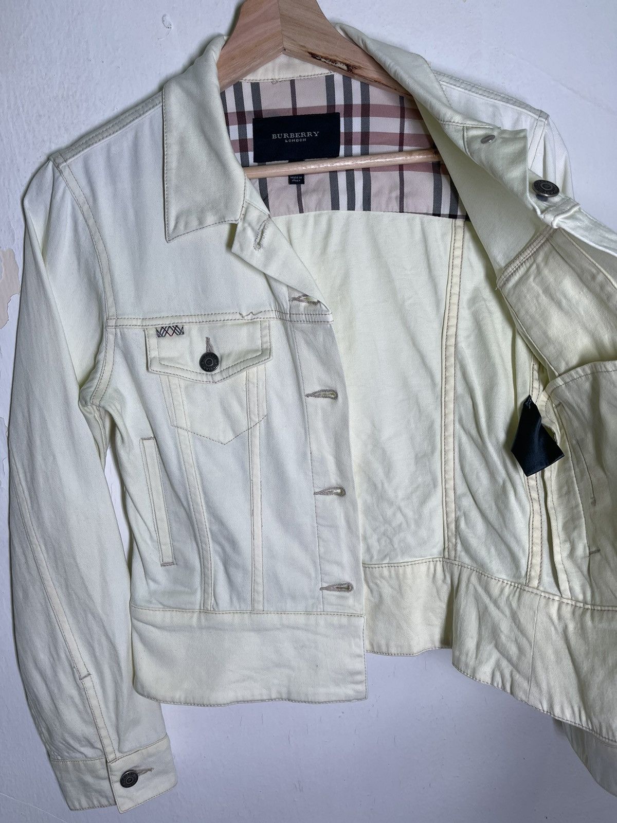 Burberry Nova Check Burberry Denim Trucker Jacket Size US S / EU 44-46 / 1 - 8 Thumbnail