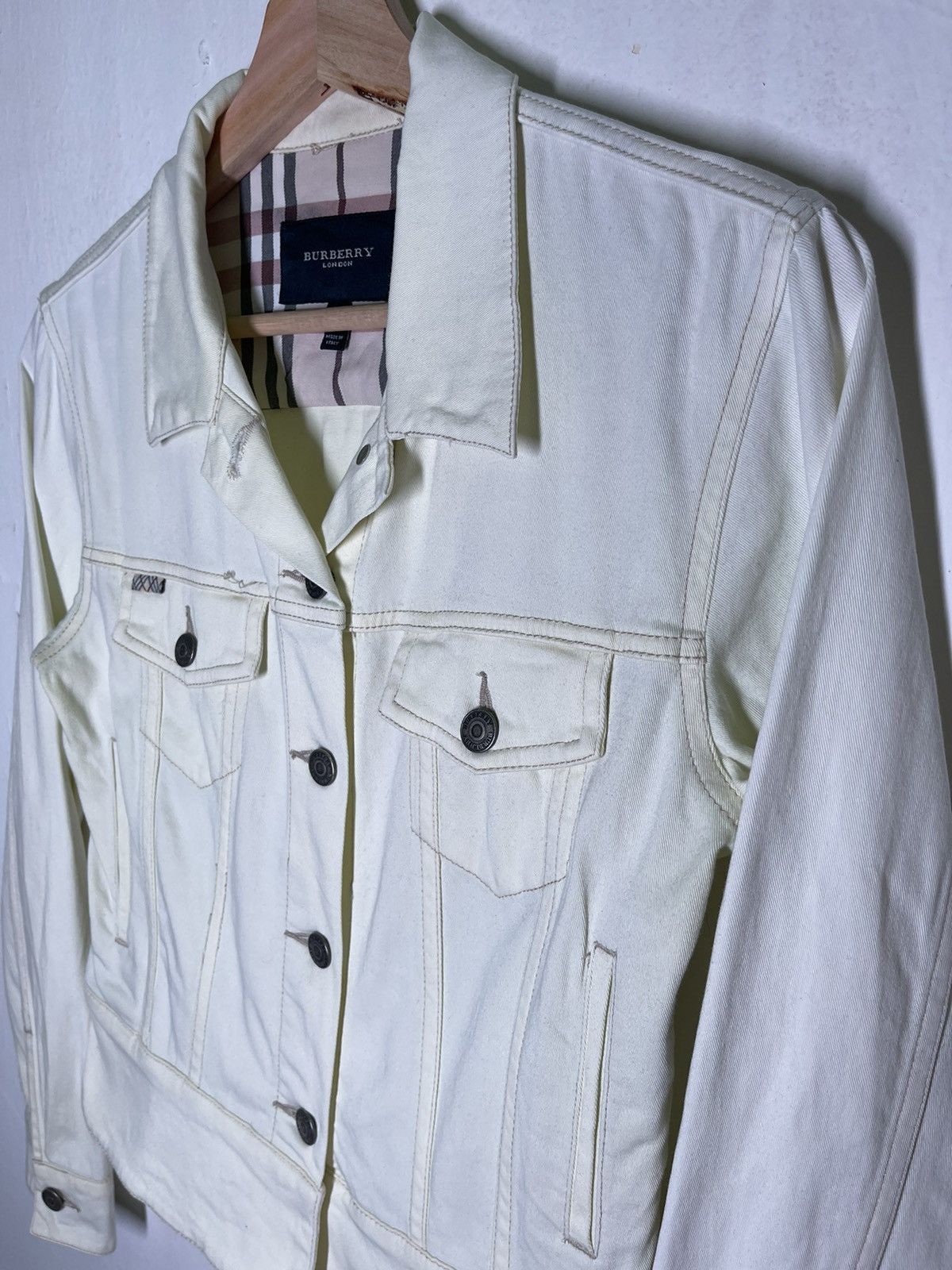 Burberry Nova Check Burberry Denim Trucker Jacket Size US S / EU 44-46 / 1 - 2 Thumbnail
