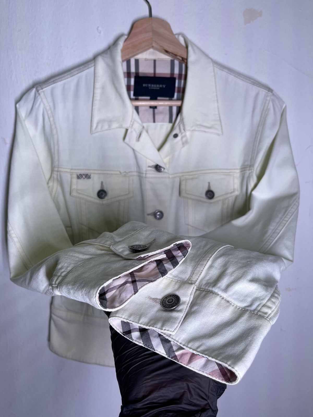 Burberry Nova Check Burberry Denim Trucker Jacket Size US S / EU 44-46 / 1 - 7 Thumbnail