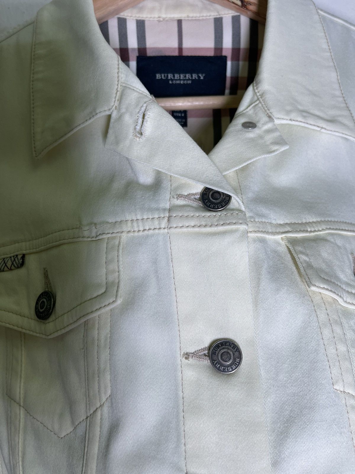 Burberry Nova Check Burberry Denim Trucker Jacket Size US S / EU 44-46 / 1 - 4 Thumbnail