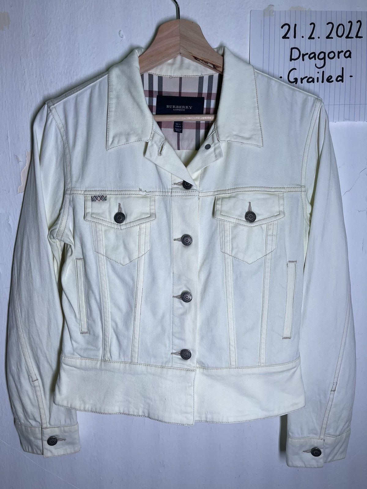 Burberry Nova Check Burberry Denim Trucker Jacket Size US S / EU 44-46 / 1 - 12 Thumbnail