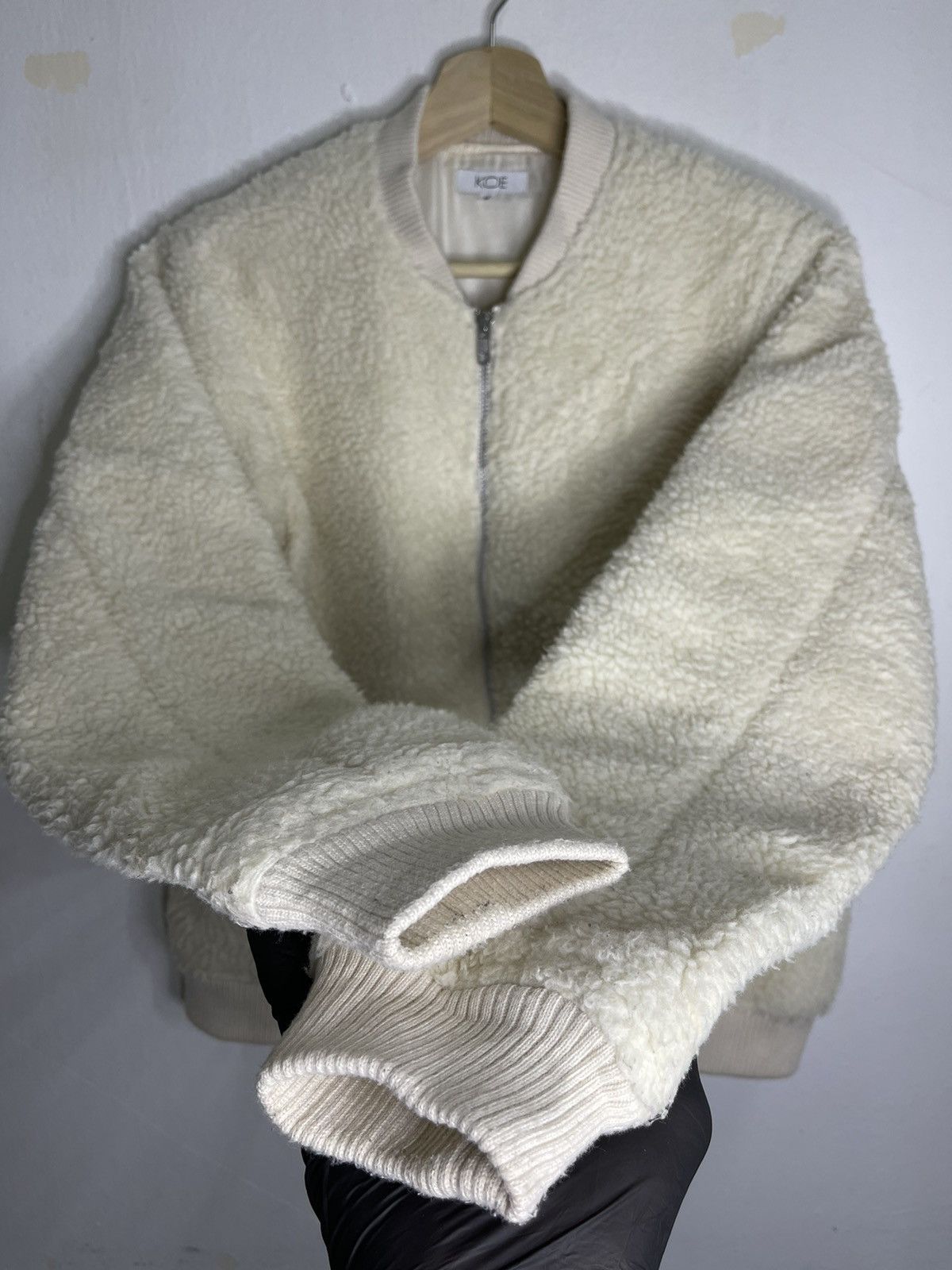 Japanese Brand KOE japanese sherpa fleece varsity jacket Size US M / EU 48-50 / 2 - 4 Thumbnail