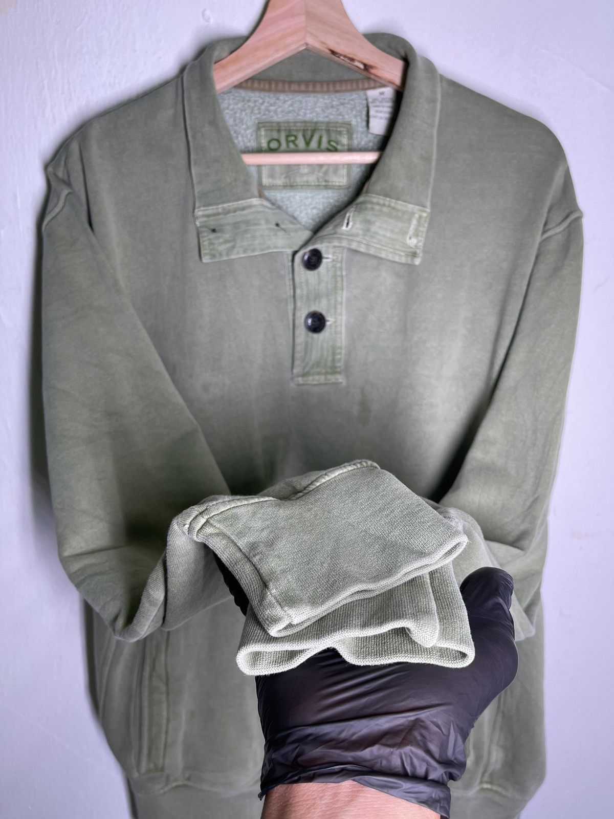 Orvis × Vintage Vintage orvis long-sleve half button sweater Size US M / EU 48-50 / 2 - 3 Thumbnail