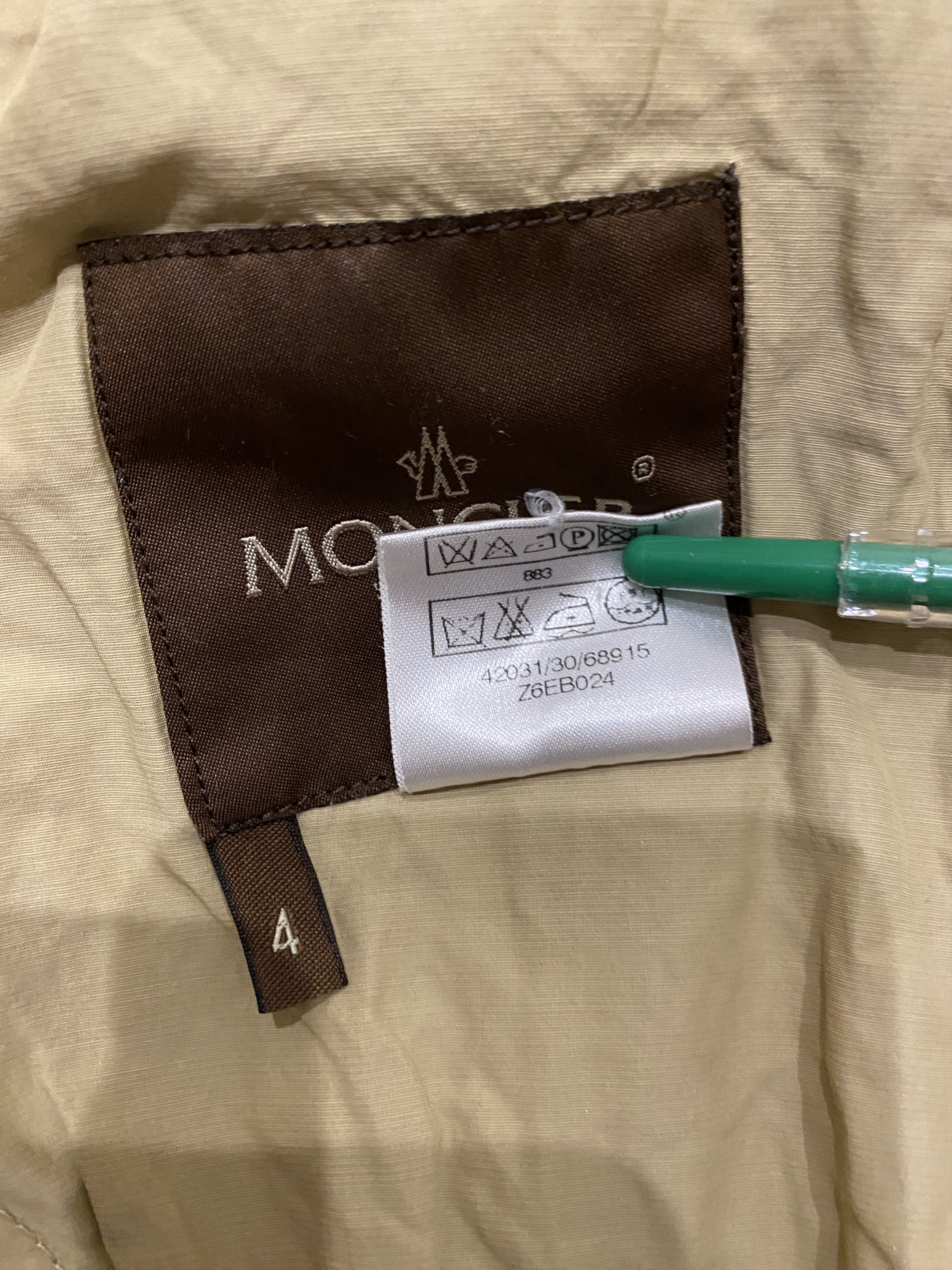 Moncler Moncler Vintage Nylon Jacket Size L Size US L / EU 52-54 / 3 - 7 Thumbnail